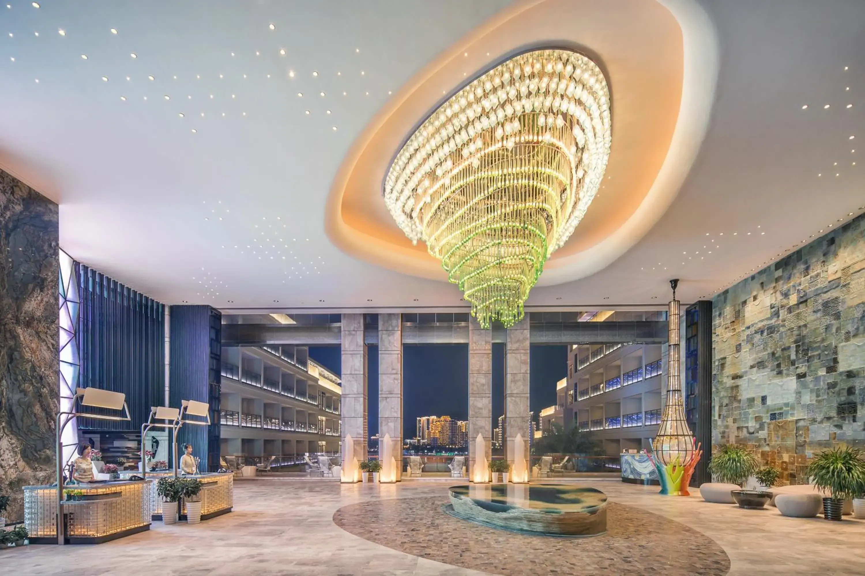 Lobby or reception in Wingate Sanya Luhuitou Lobby or reception in Wingate Sanya Luhuitou