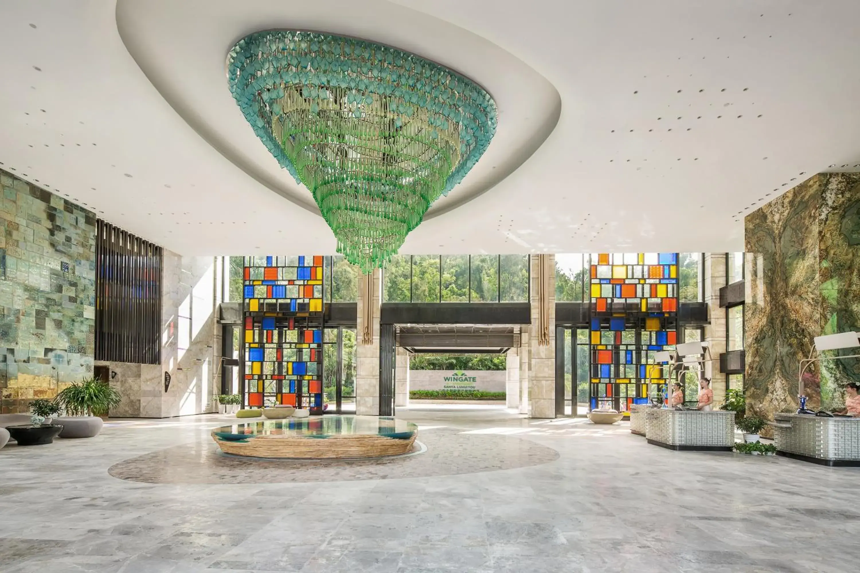 Lobby or reception in Wingate Sanya Luhuitou Lobby or reception in Wingate Sanya Luhuitou