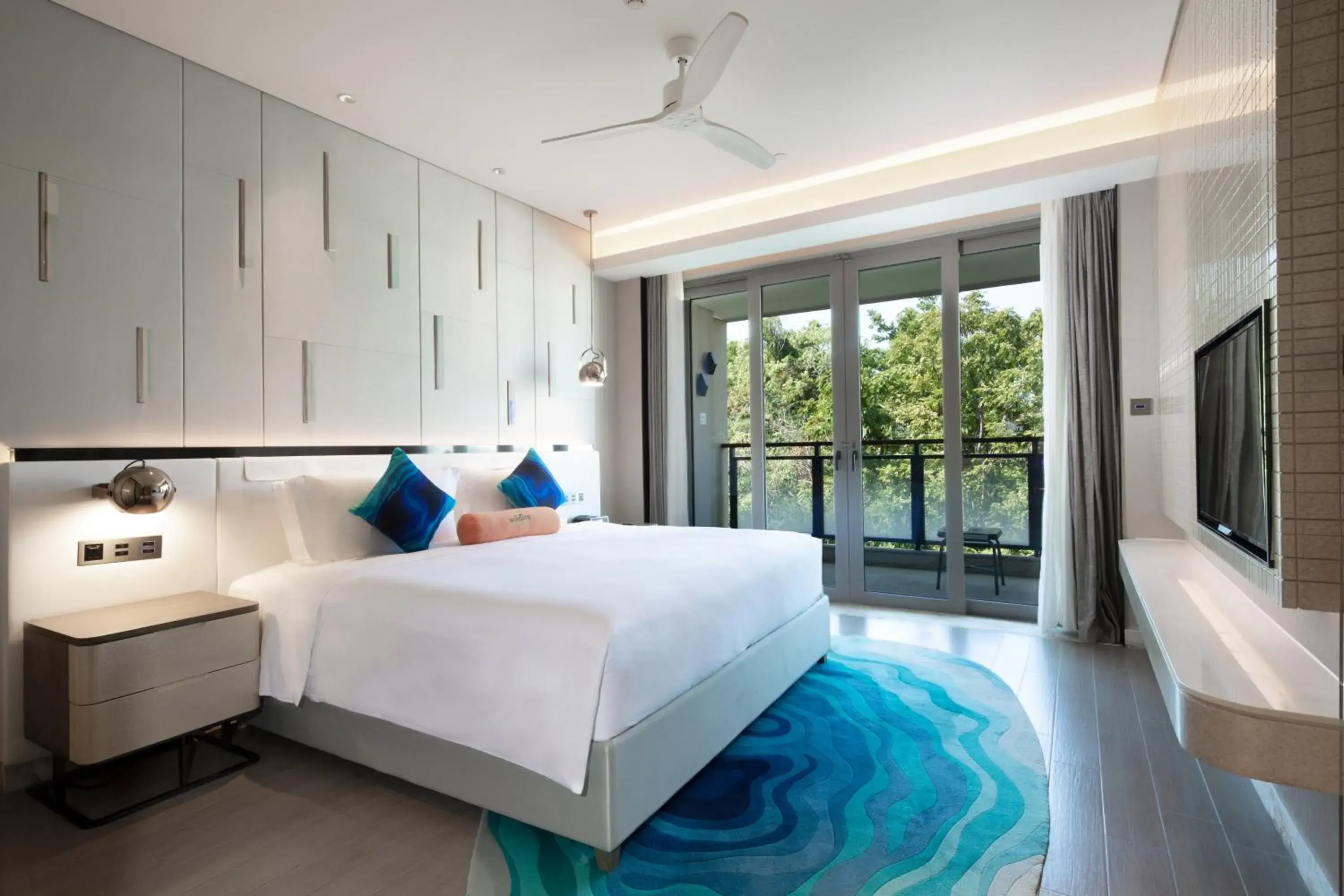 Mountain view, Bed in Wingate Sanya Luhuitou Mountain view, Bed in Wingate Sanya Luhuitou