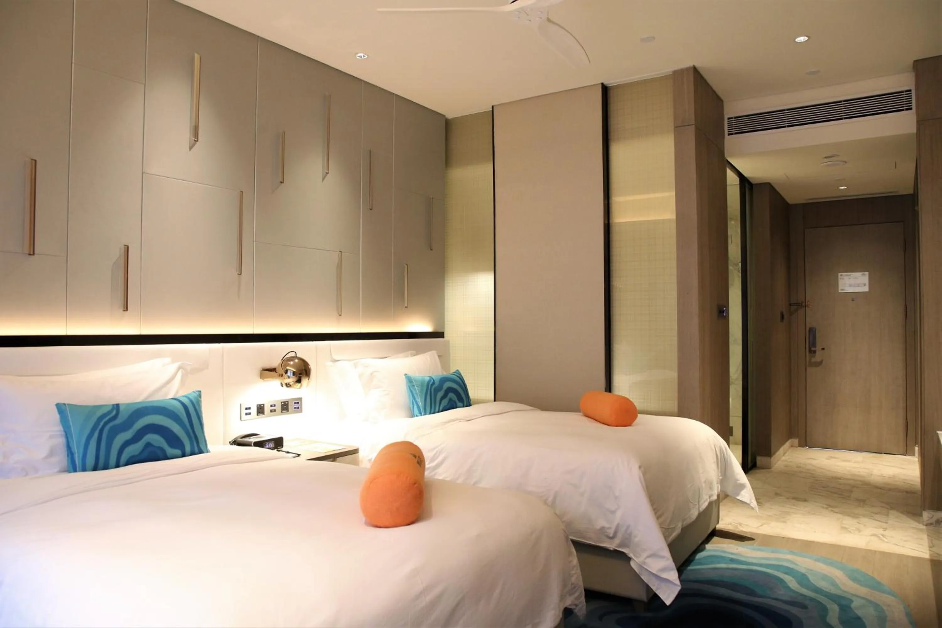 Bed in 三亚鹿回头蔚景温德姆酒店