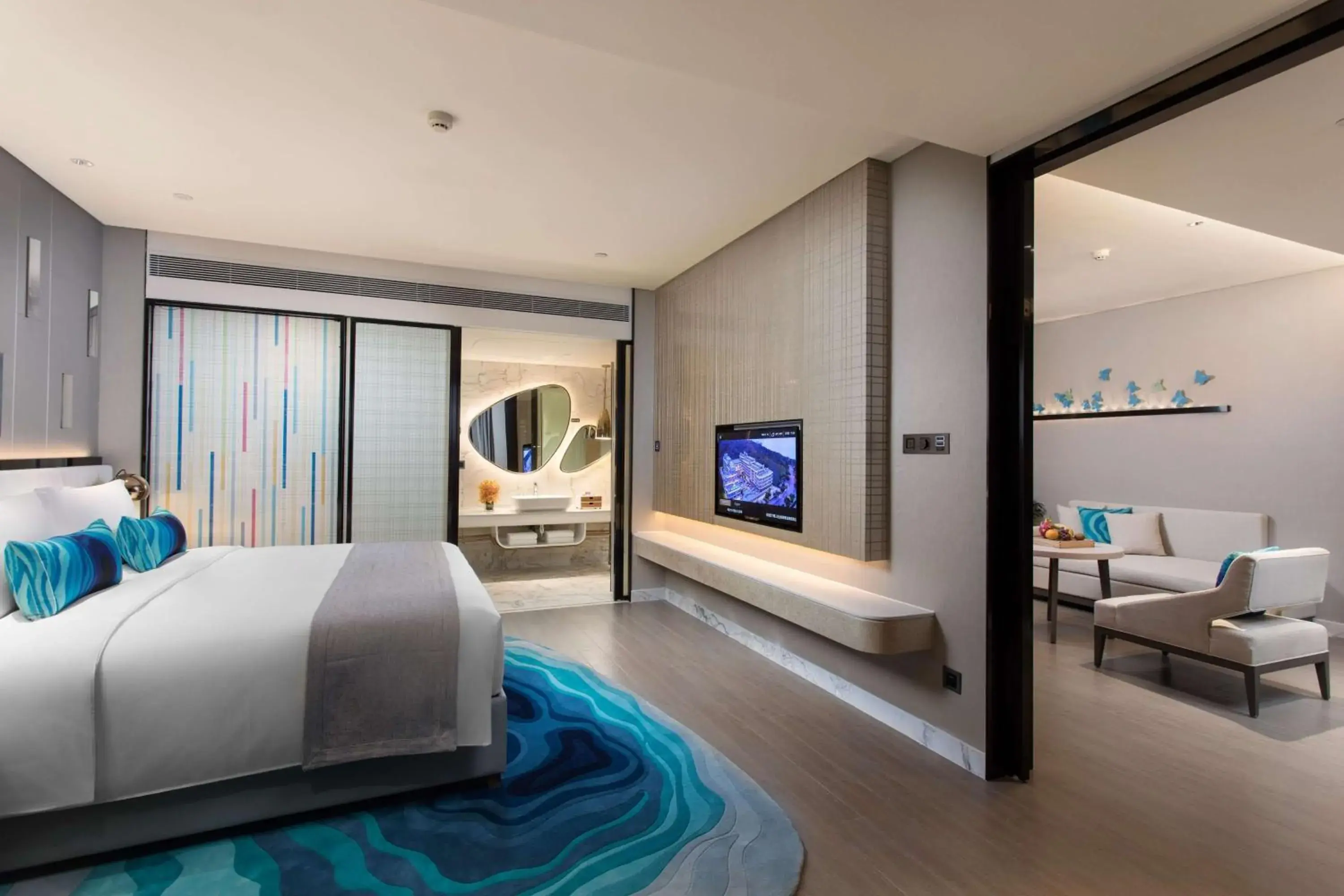 Deluxe King Suite with Harbor View - Non-Smoking in Wingate Sanya Luhuitou Deluxe King Suite with Harbor View - Non-Smoking in Wingate Sanya Luhuitou