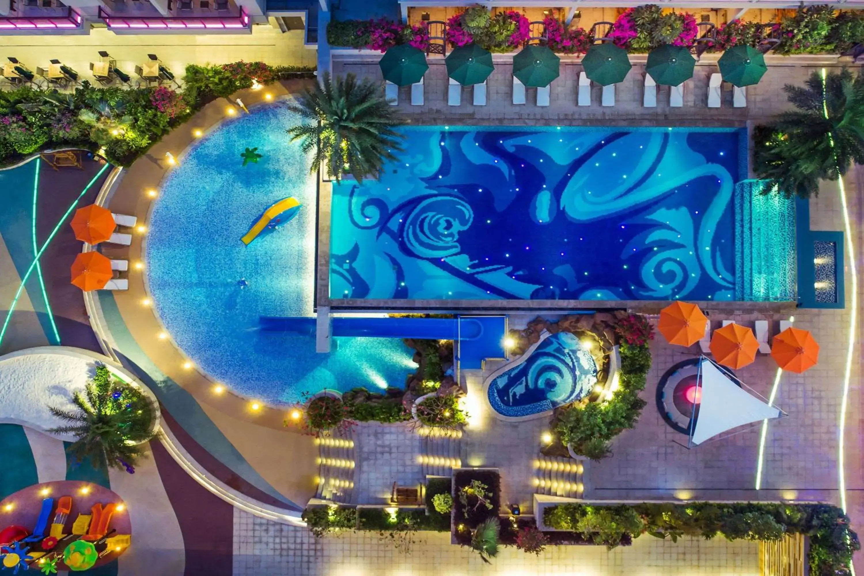 Pool view in Wingate Sanya Luhuitou Pool view in Wingate Sanya Luhuitou