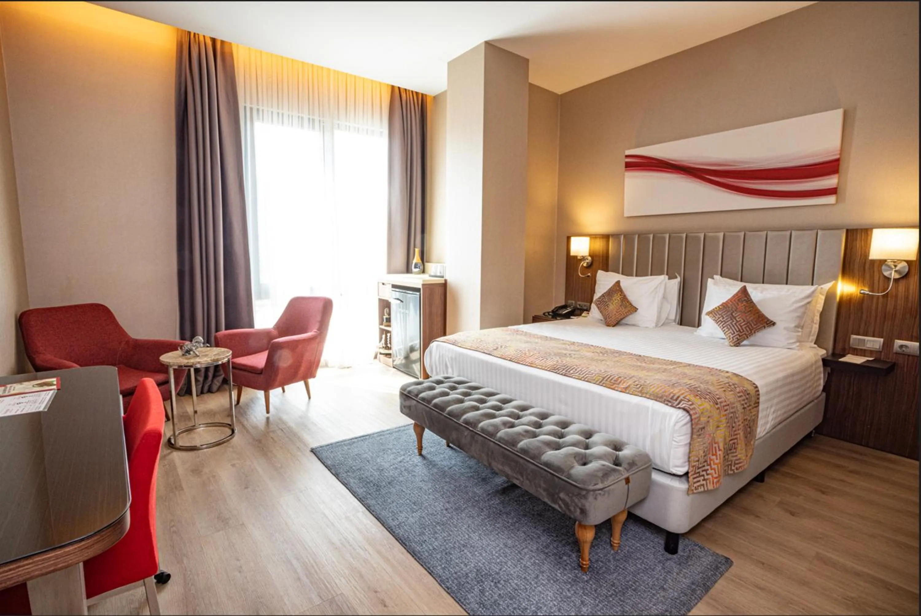 Bed in Ramada by Wyndham Istanbul Alibeykoy