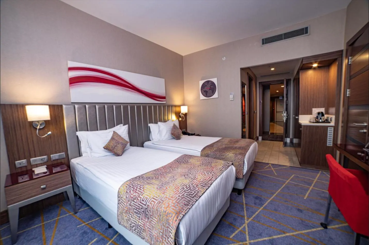 Bed in Ramada by Wyndham Istanbul Alibeykoy
