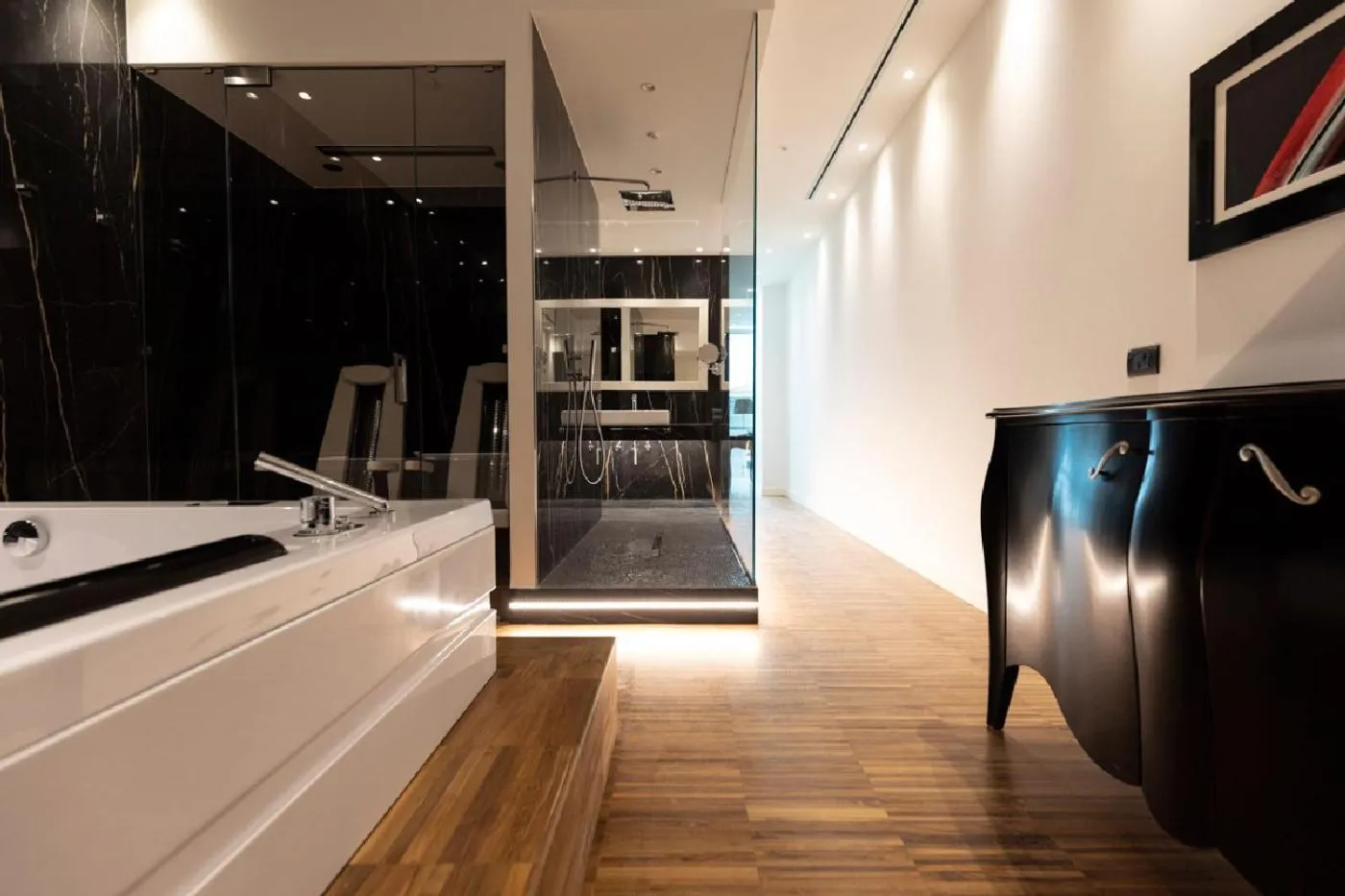 Shower in Fonte Del Benessere Resort