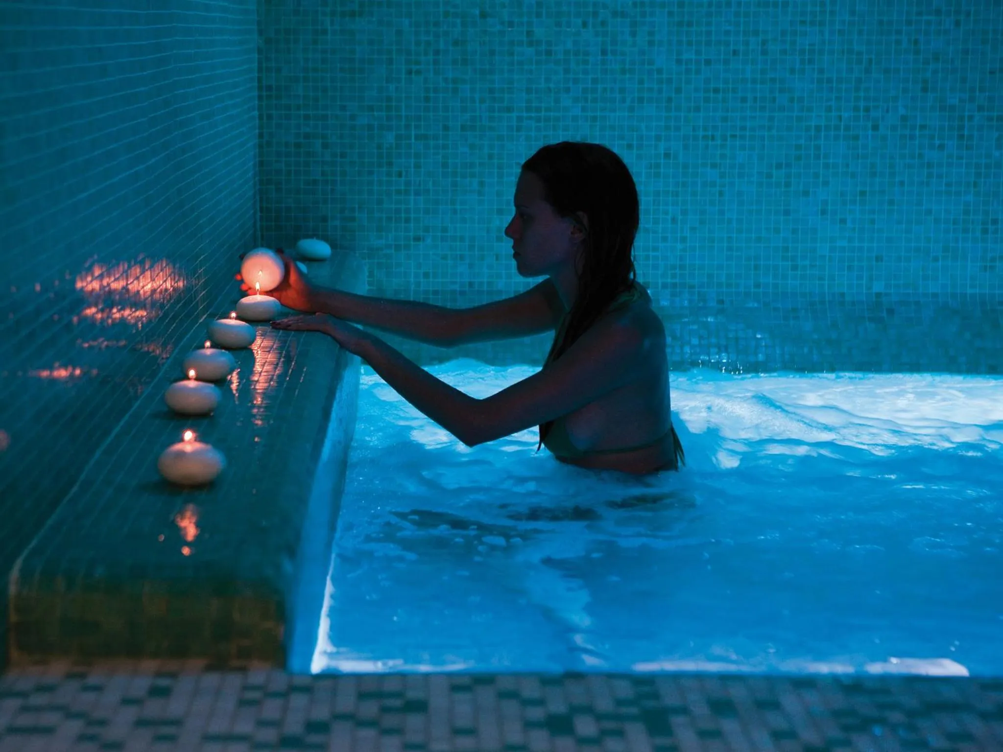 Hot Tub in Fonte Del Benessere Resort