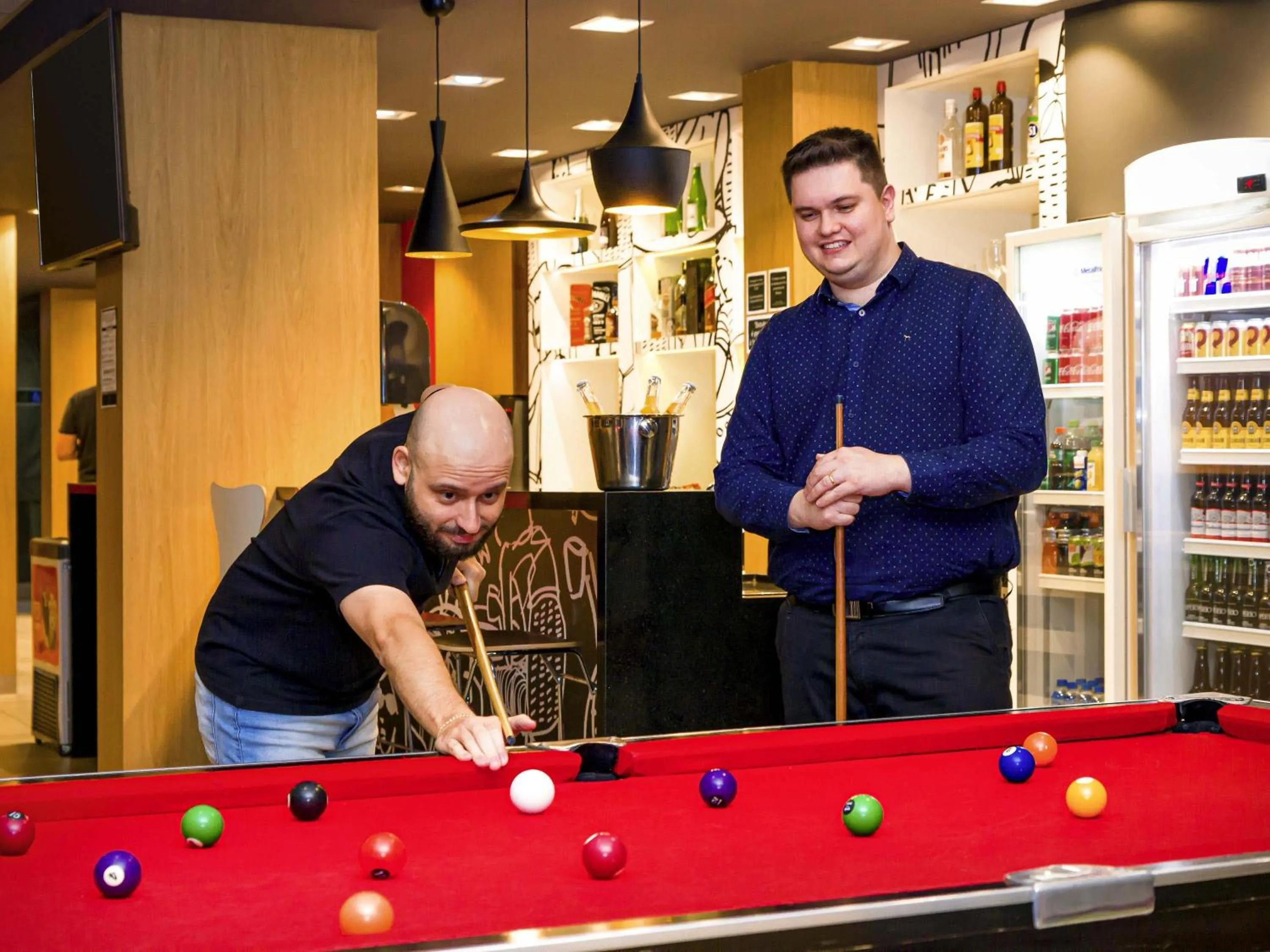 Lounge or bar in ibis Marilia