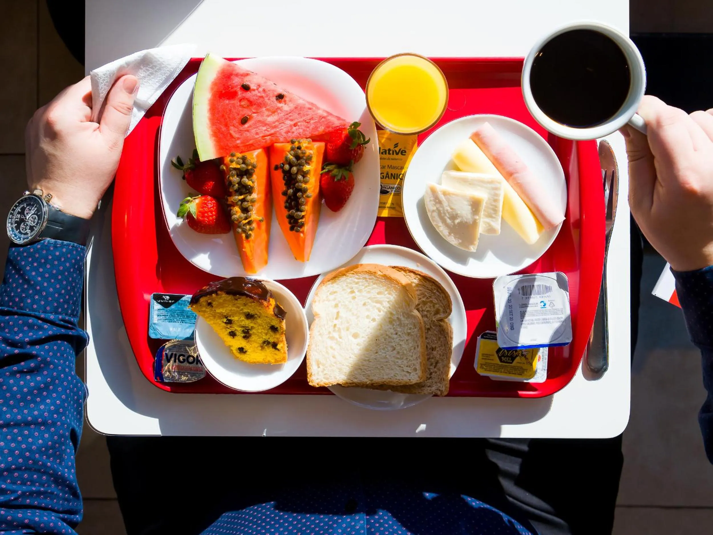 Food and drinks in ibis Marilia