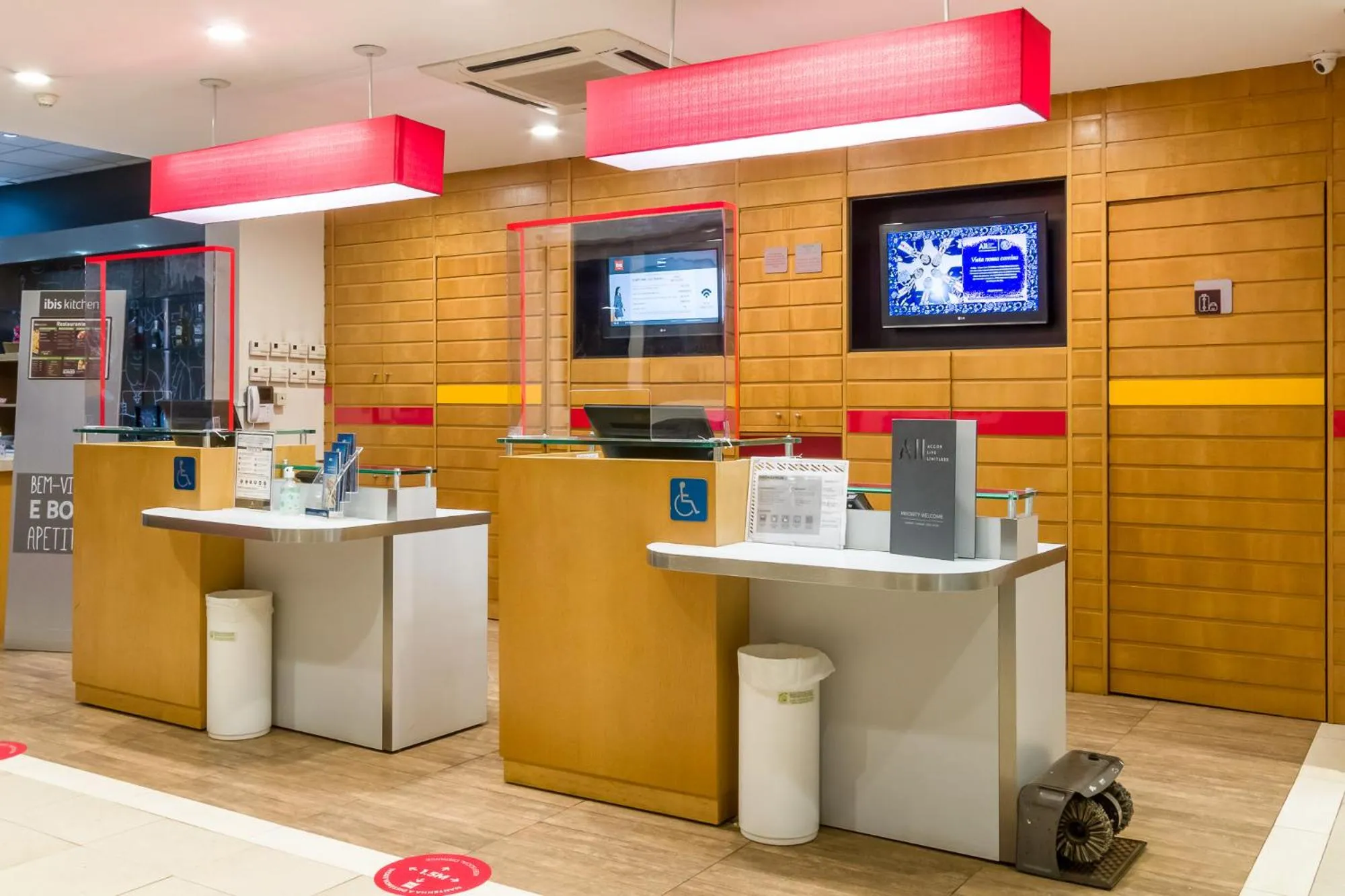 Lobby or reception in ibis Barretos