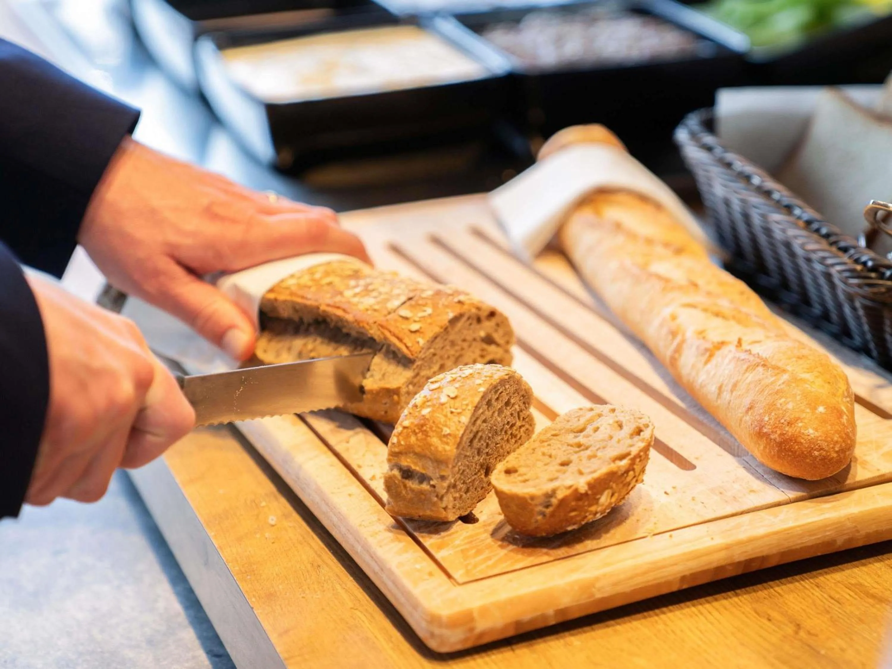 Breakfast in ibis budget Geneve Palexpo Aeroport