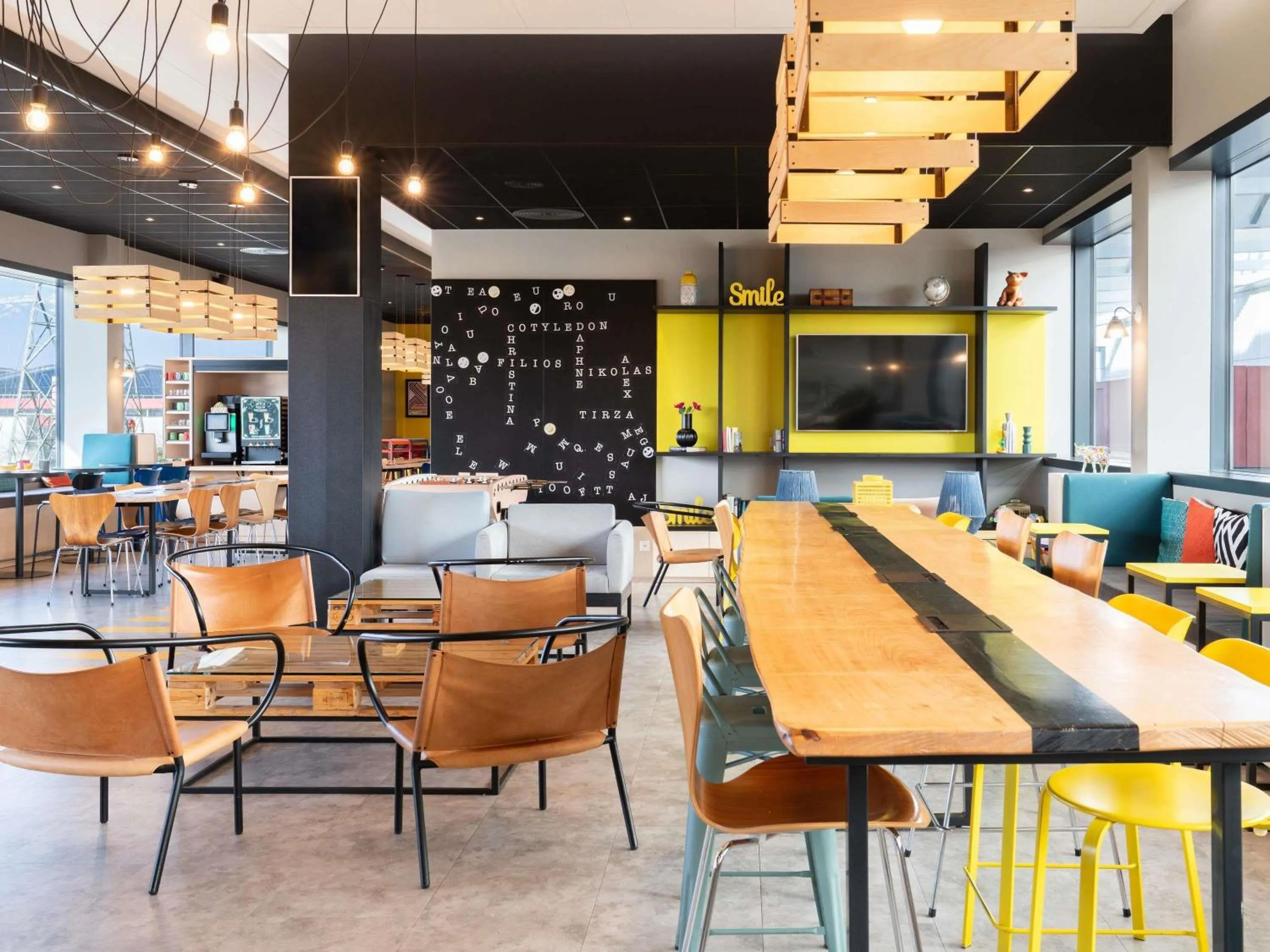 Breakfast in ibis Styles Geneve Palexpo Aeroport