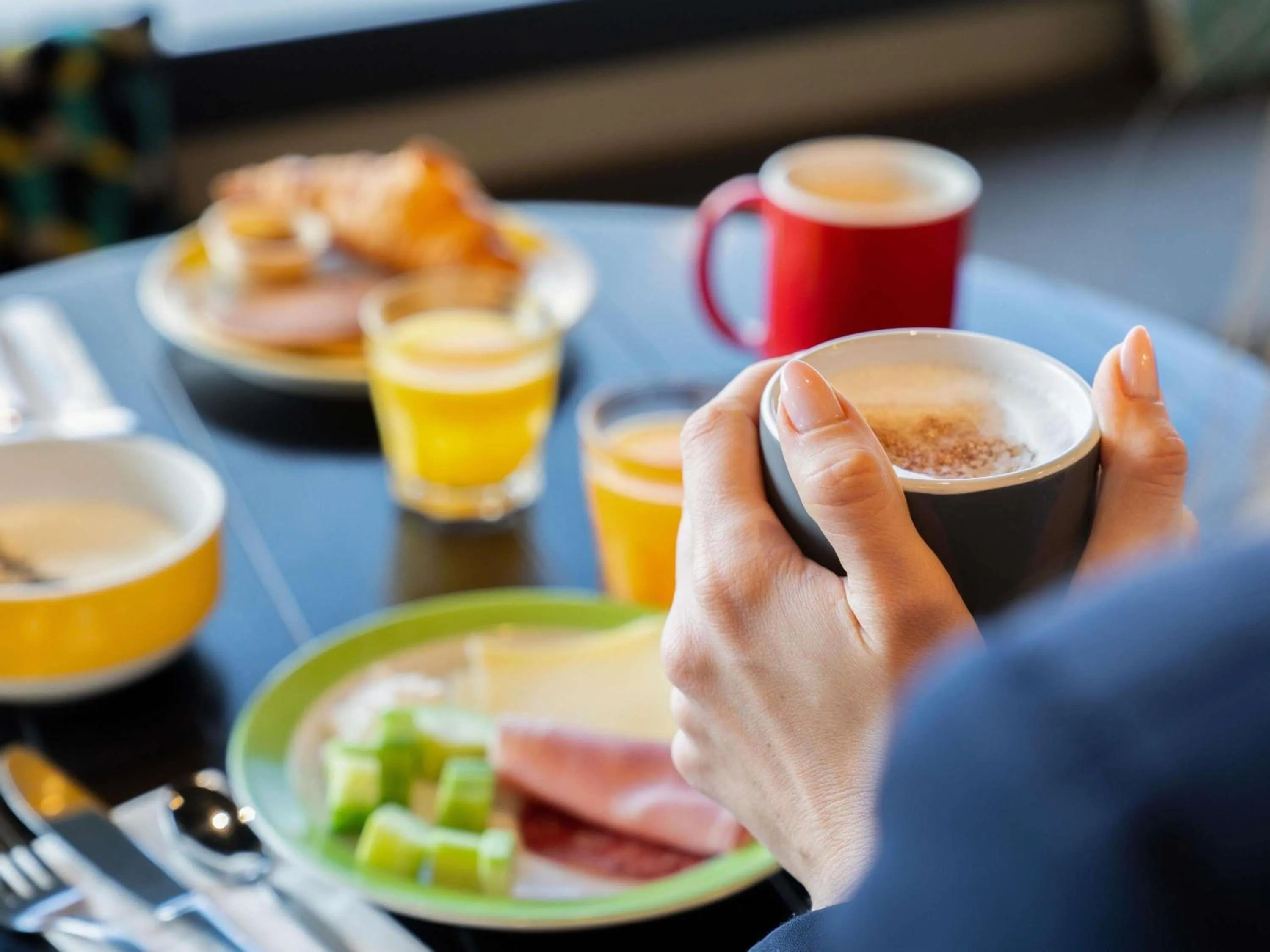 Breakfast in ibis Styles Geneve Palexpo Aeroport