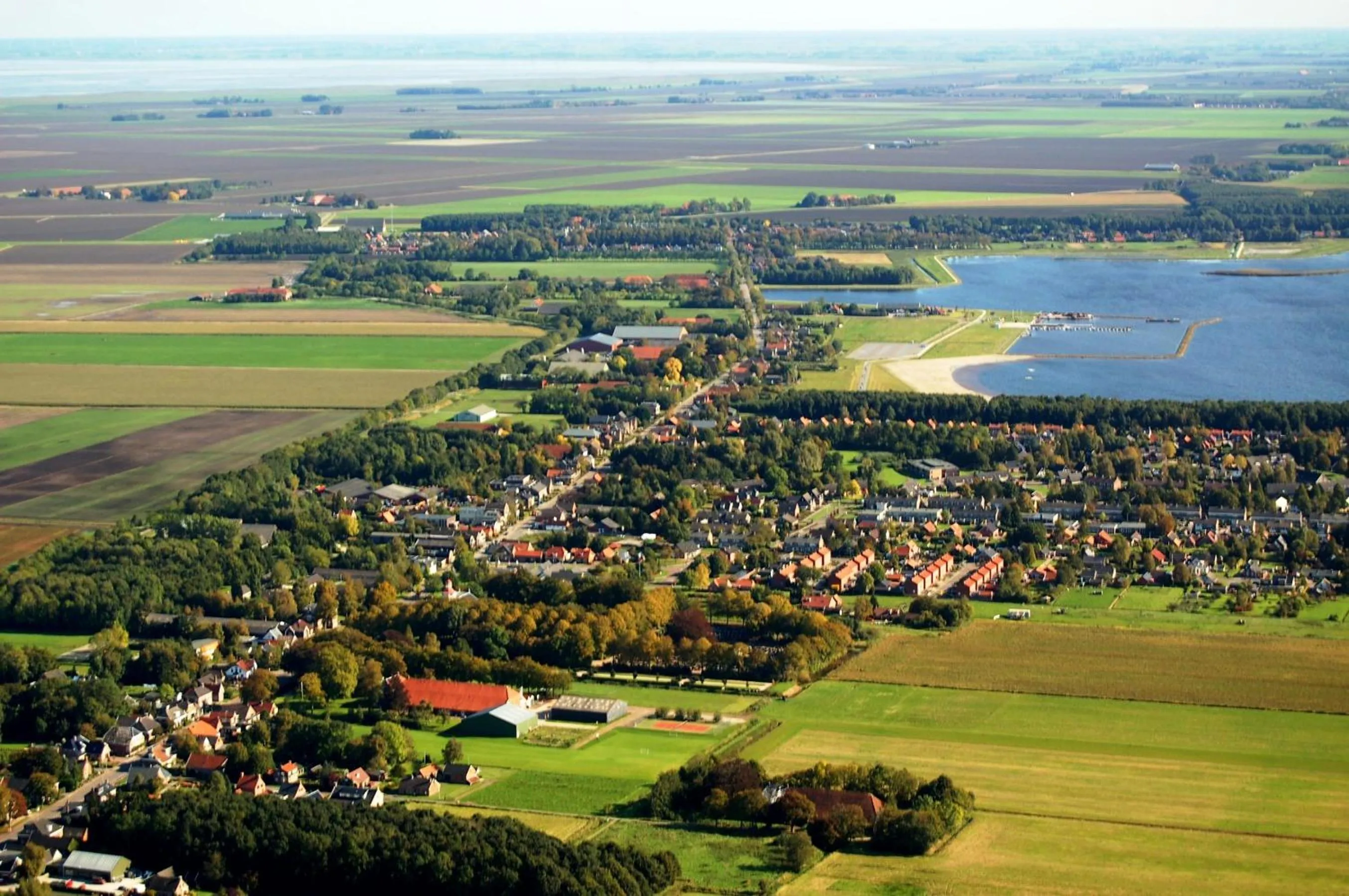 Bird's eye view, Bird's-eye View in B&B Blauwestadhoeve