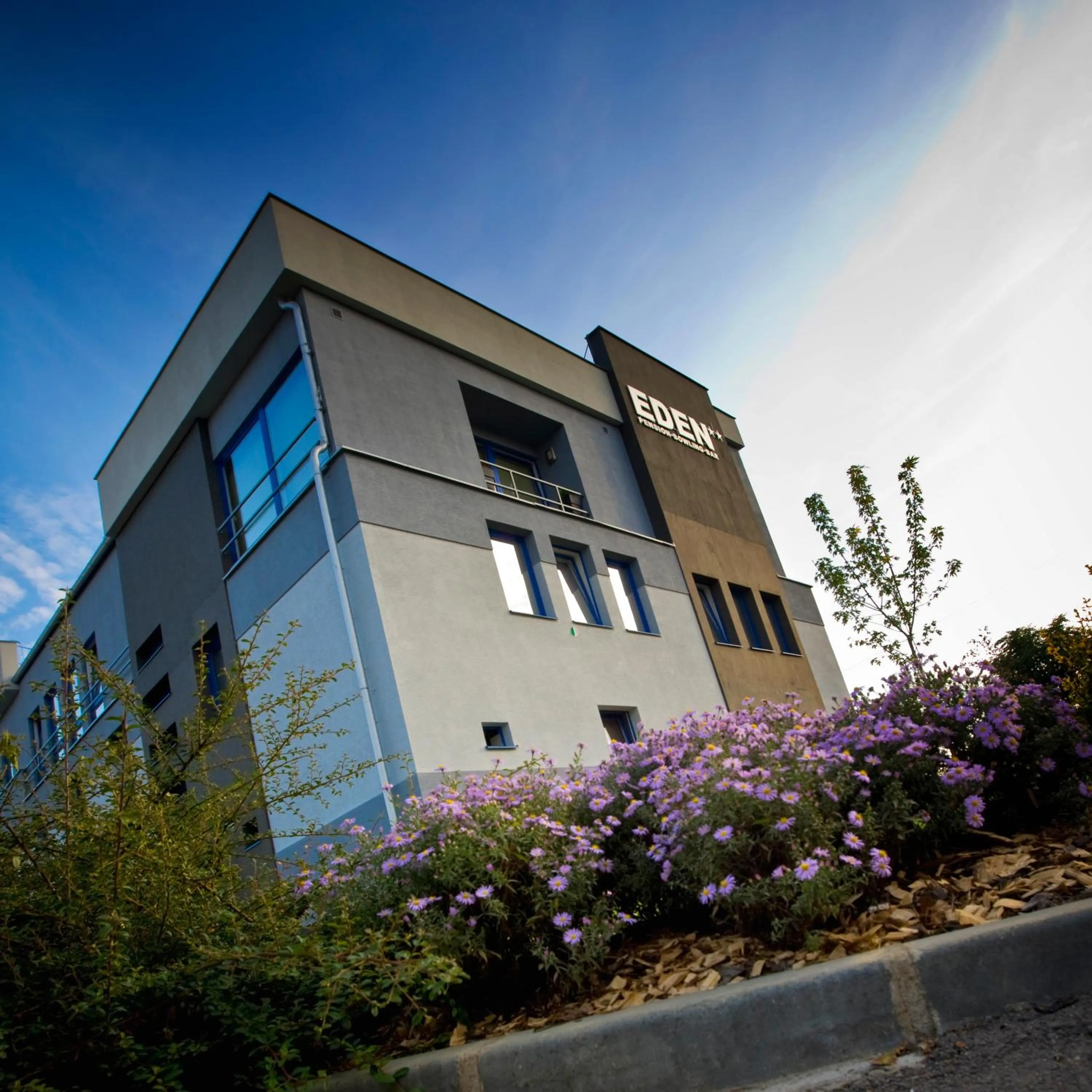 Facade/entrance in Pension Eden