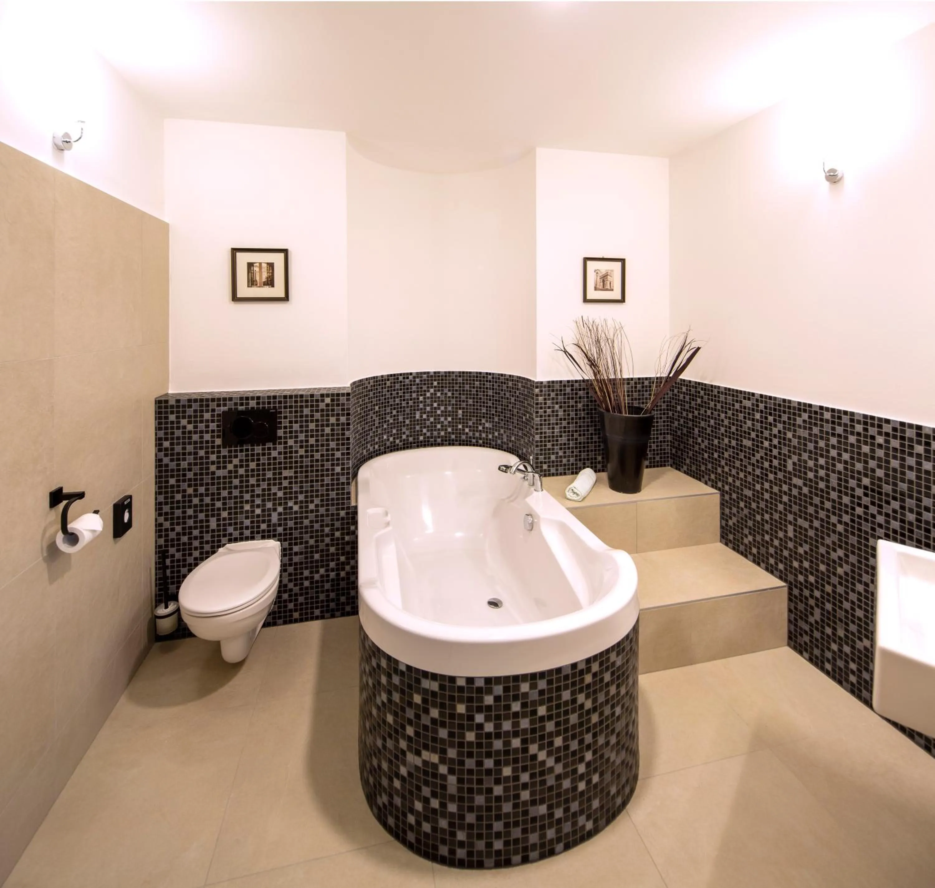 Bathroom in Pension Eden