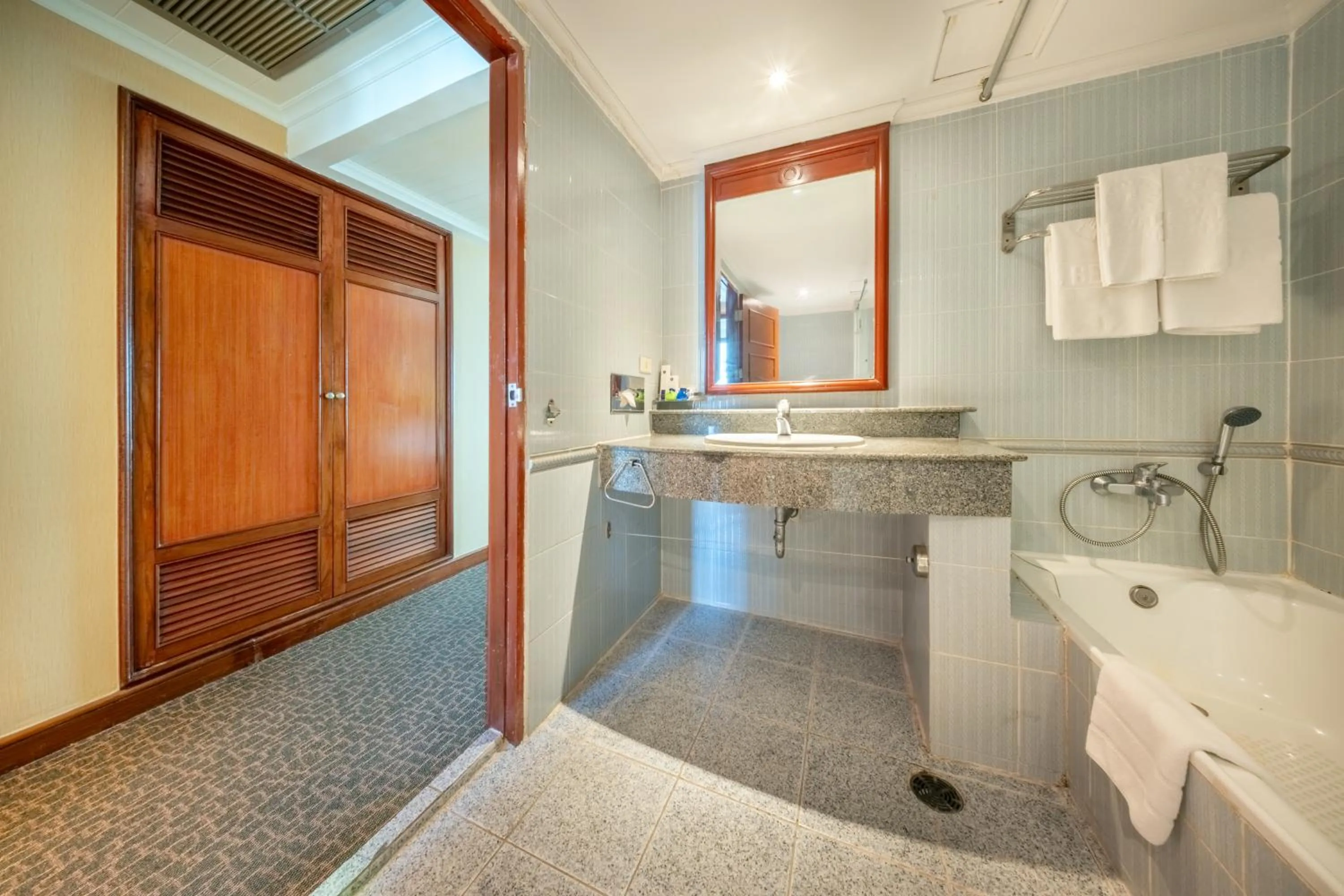 Bathroom in Royal Benja Hotel - Big Room Family-Friendly