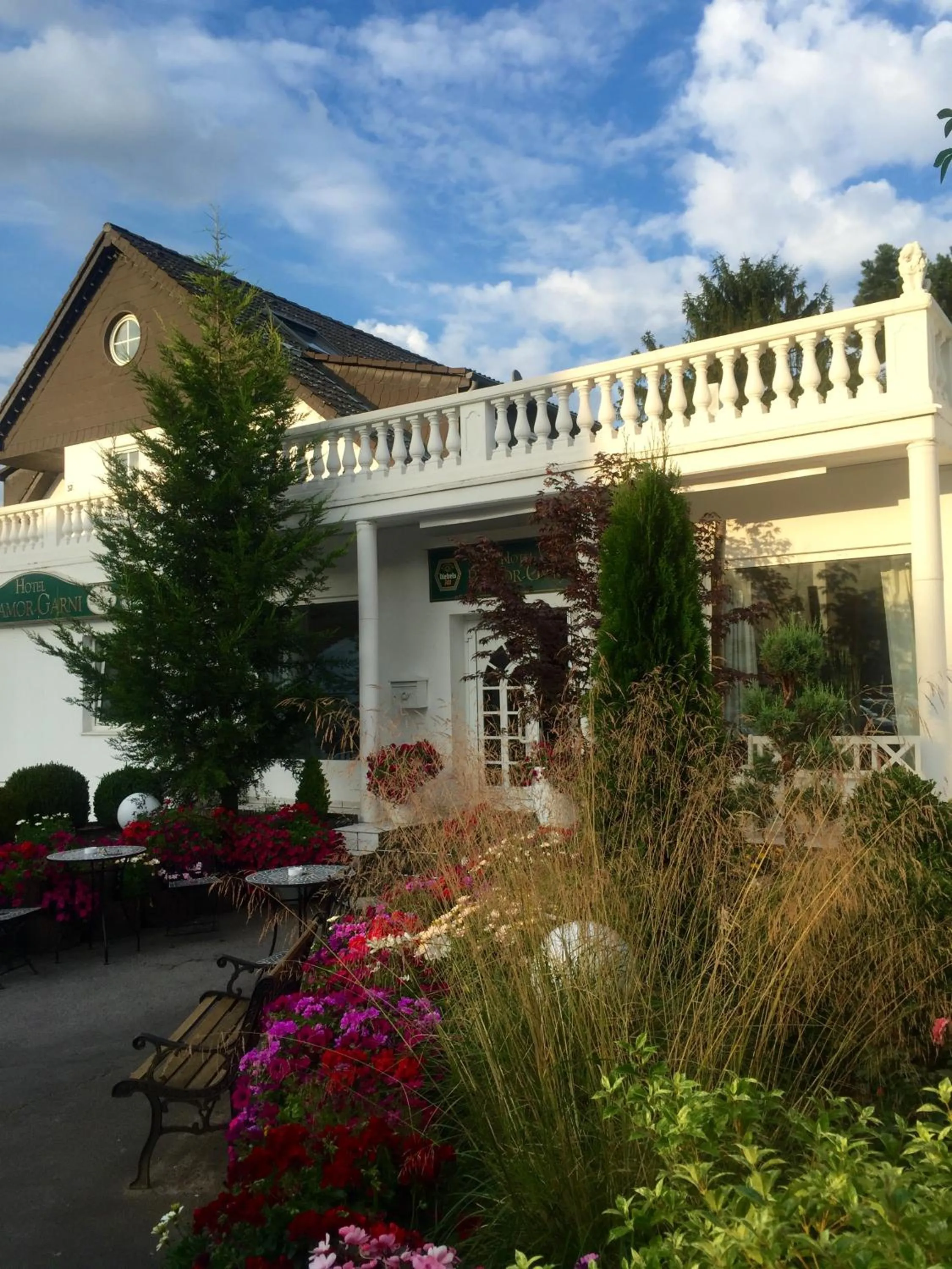 Garden in Hotel Ramor Garni
