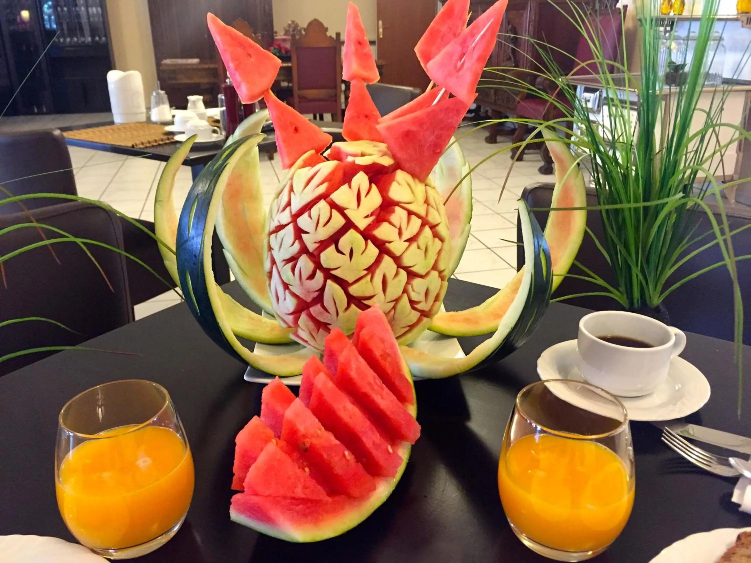 Food and drinks in Hotel Ramor Garni