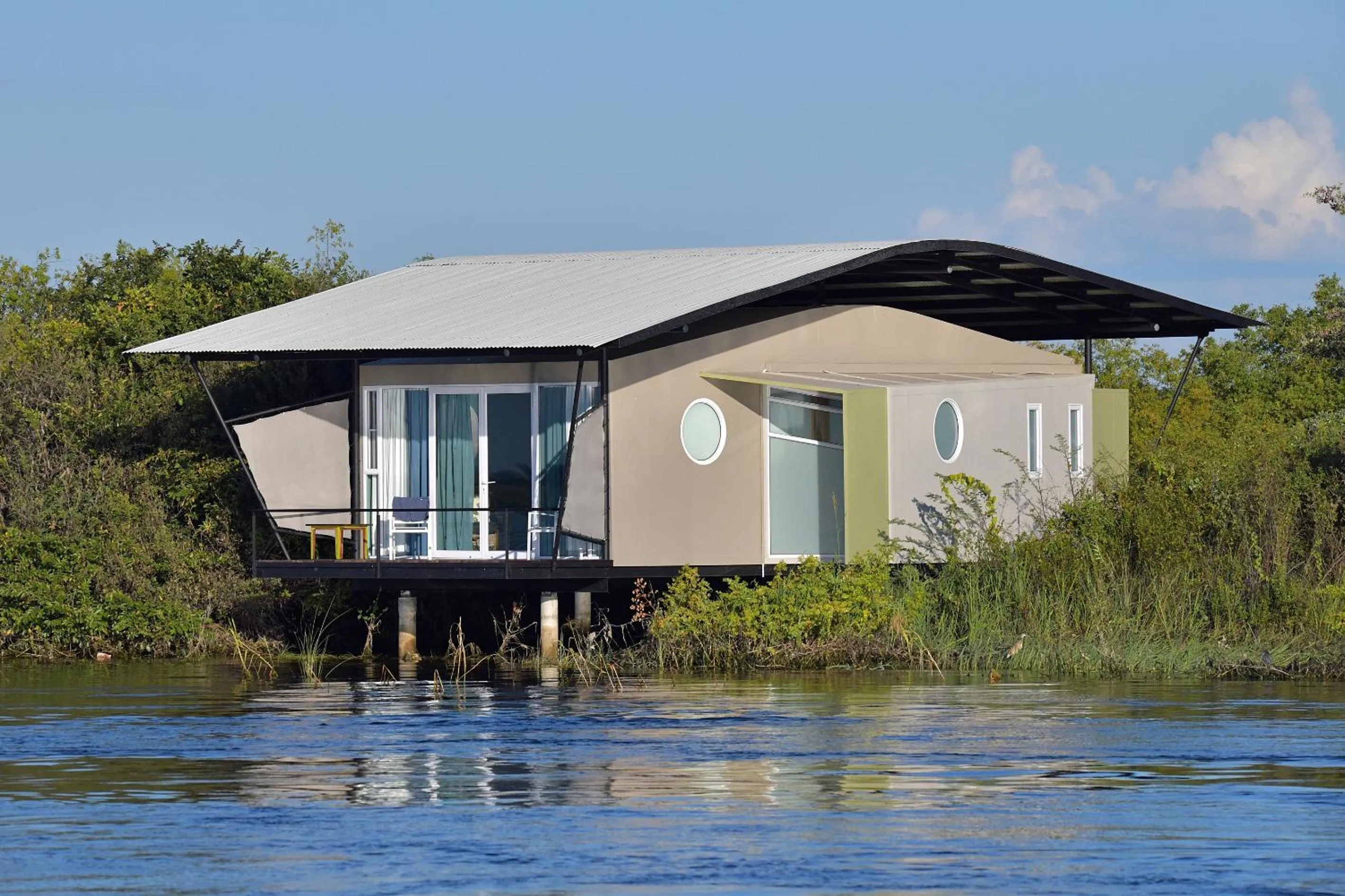 Property building in Zambezi Mubala Lodge
