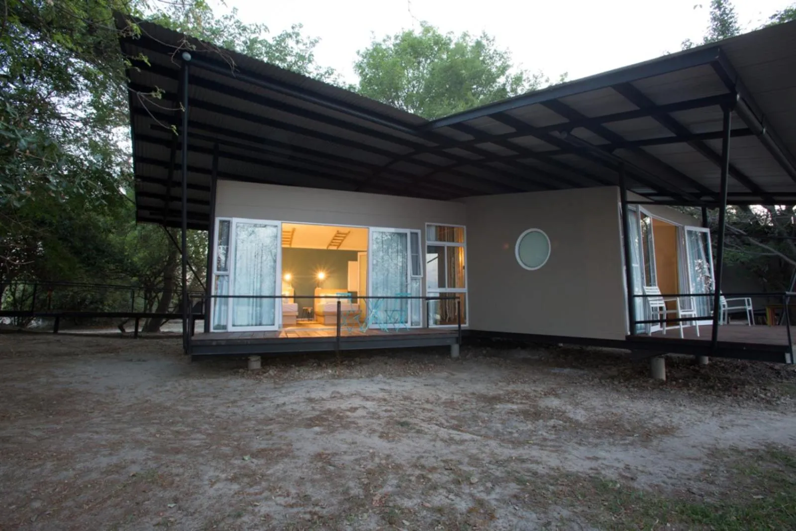 Property building in Zambezi Mubala Lodge