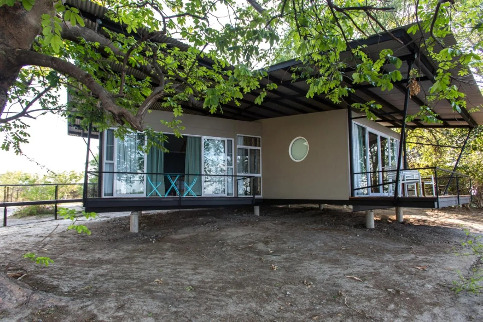 Balcony/Terrace in Zambezi Mubala Lodge