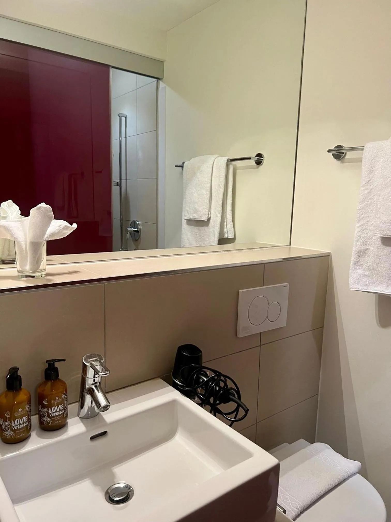 Shower in PLATZHIRSCH ZÜRICH - Downtown Boutique Hotel & Sushi Lounge