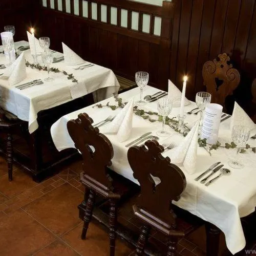 Dining area in Hotel Villa Huber
