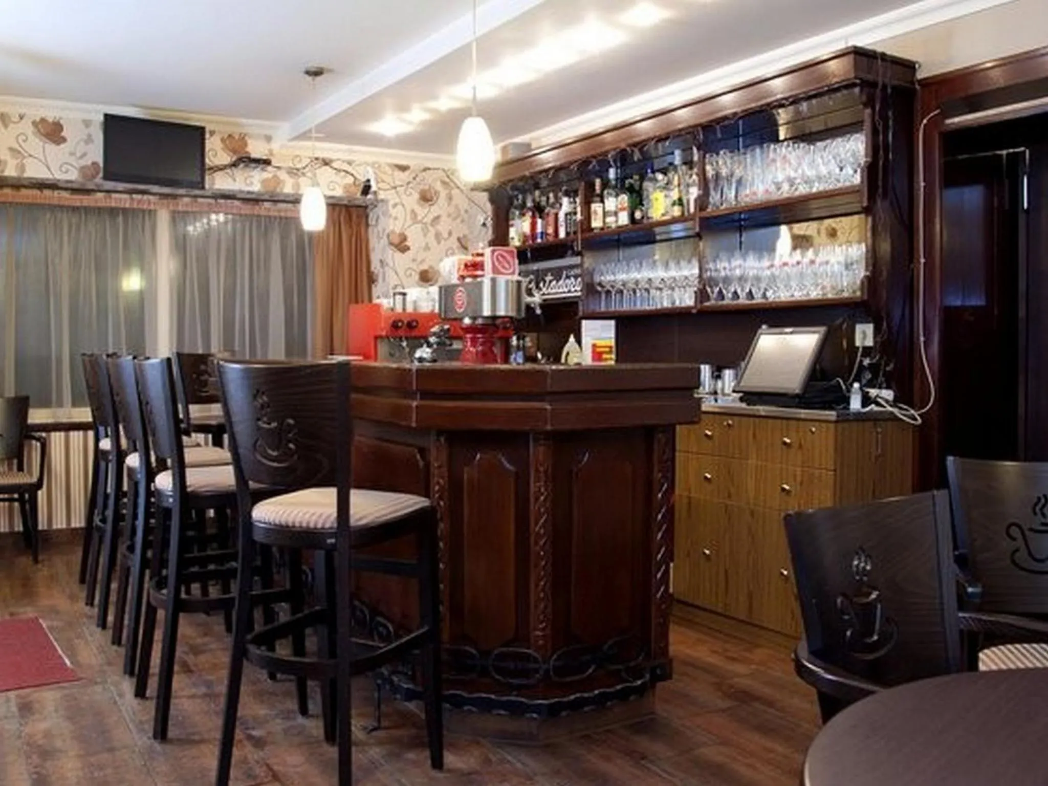 Lounge or bar in Hotel Villa Huber