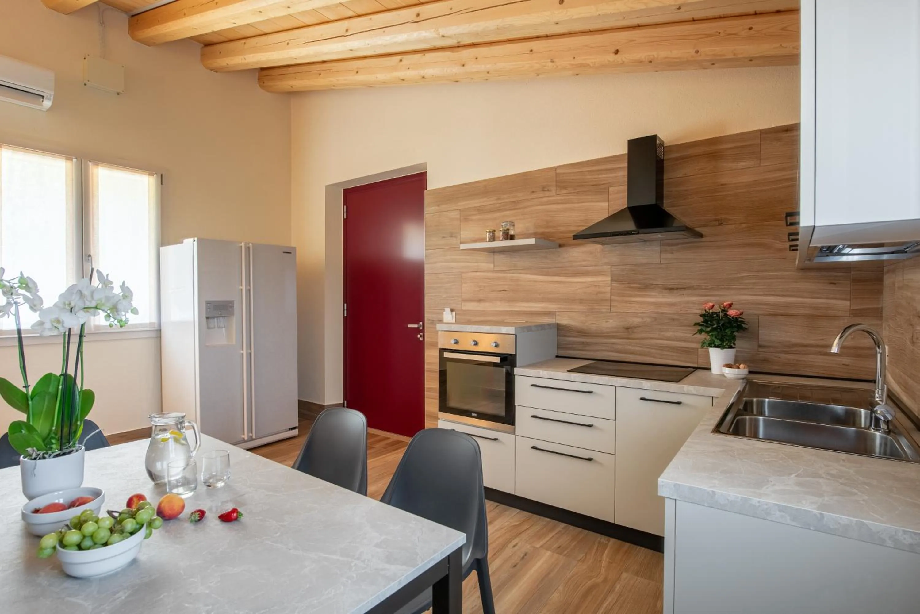 Kitchen or kitchenette in Sporting Hotel San Felice