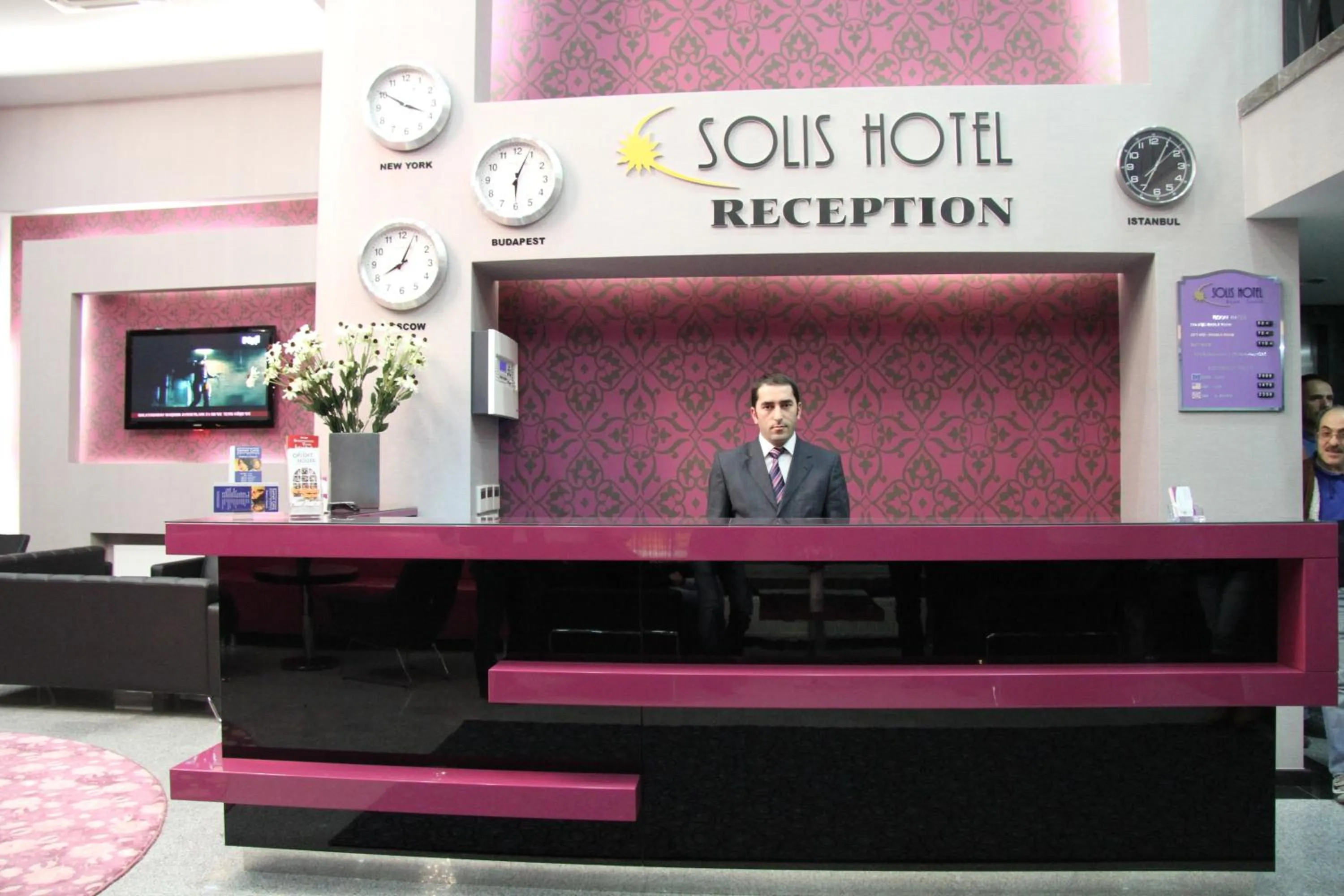Lobby or reception in Solis Hotel