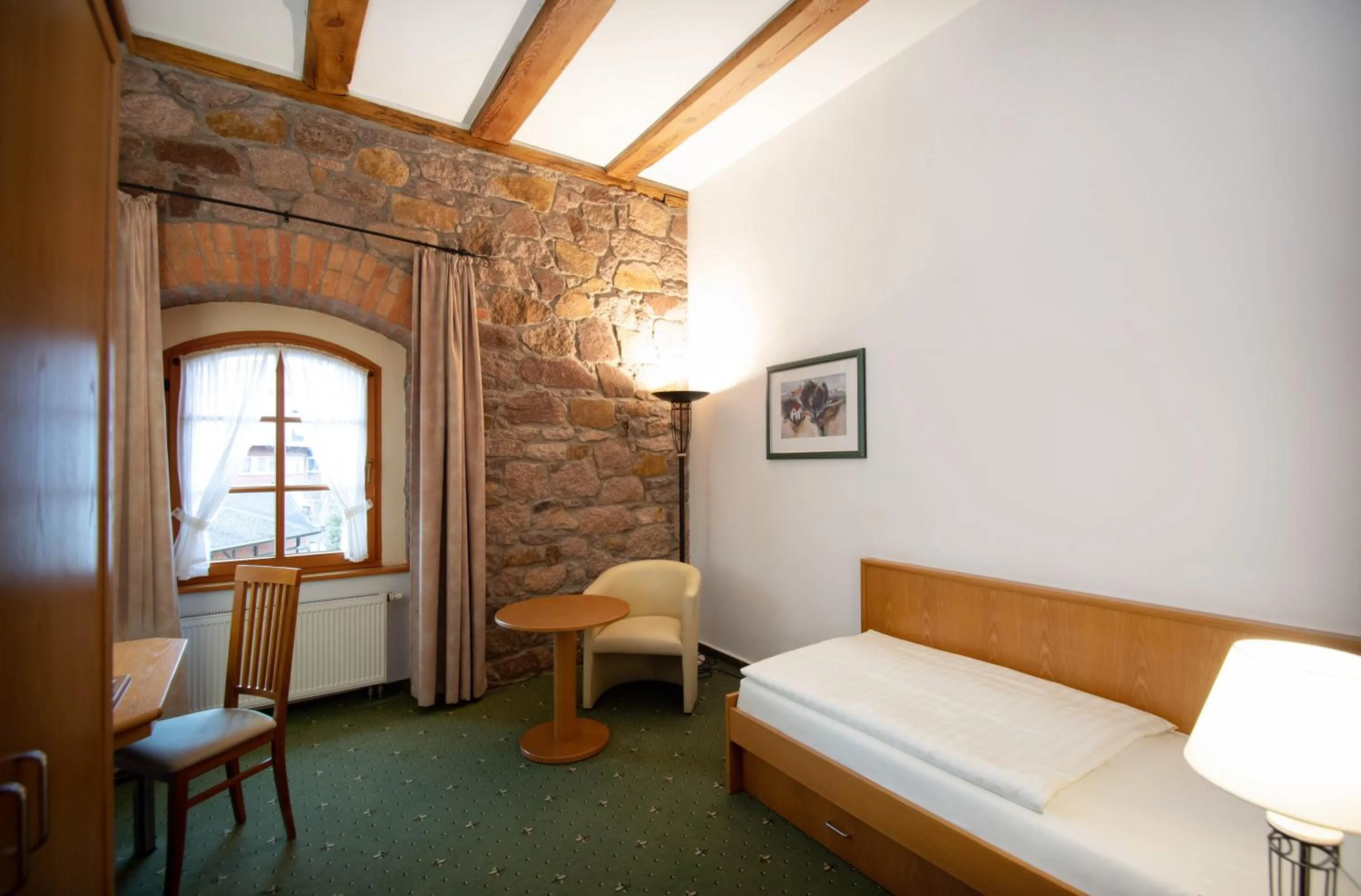 Bed in Ankerhof Hotel