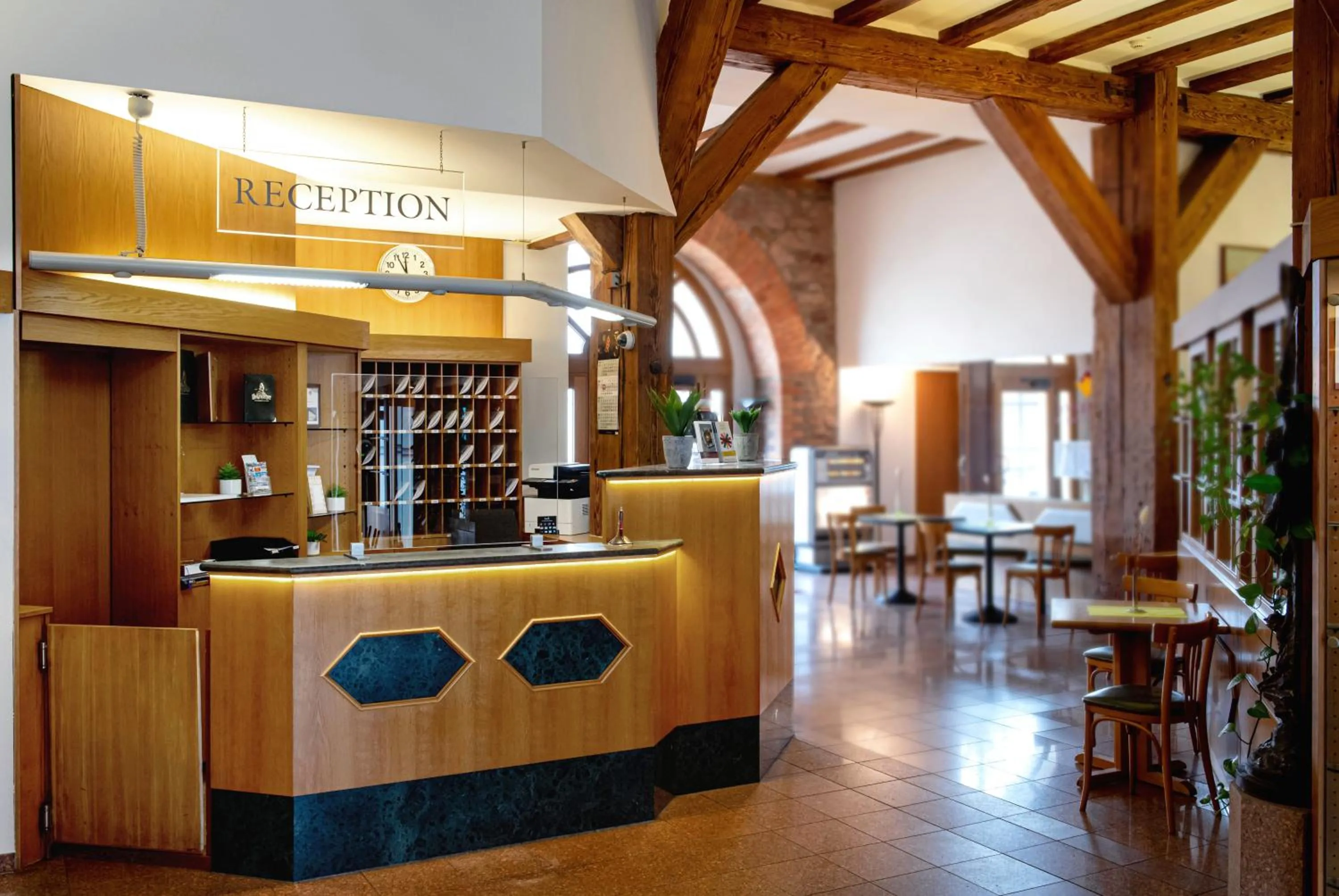Lobby or reception in Ankerhof Hotel