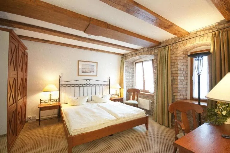 Bed in Ankerhof Hotel