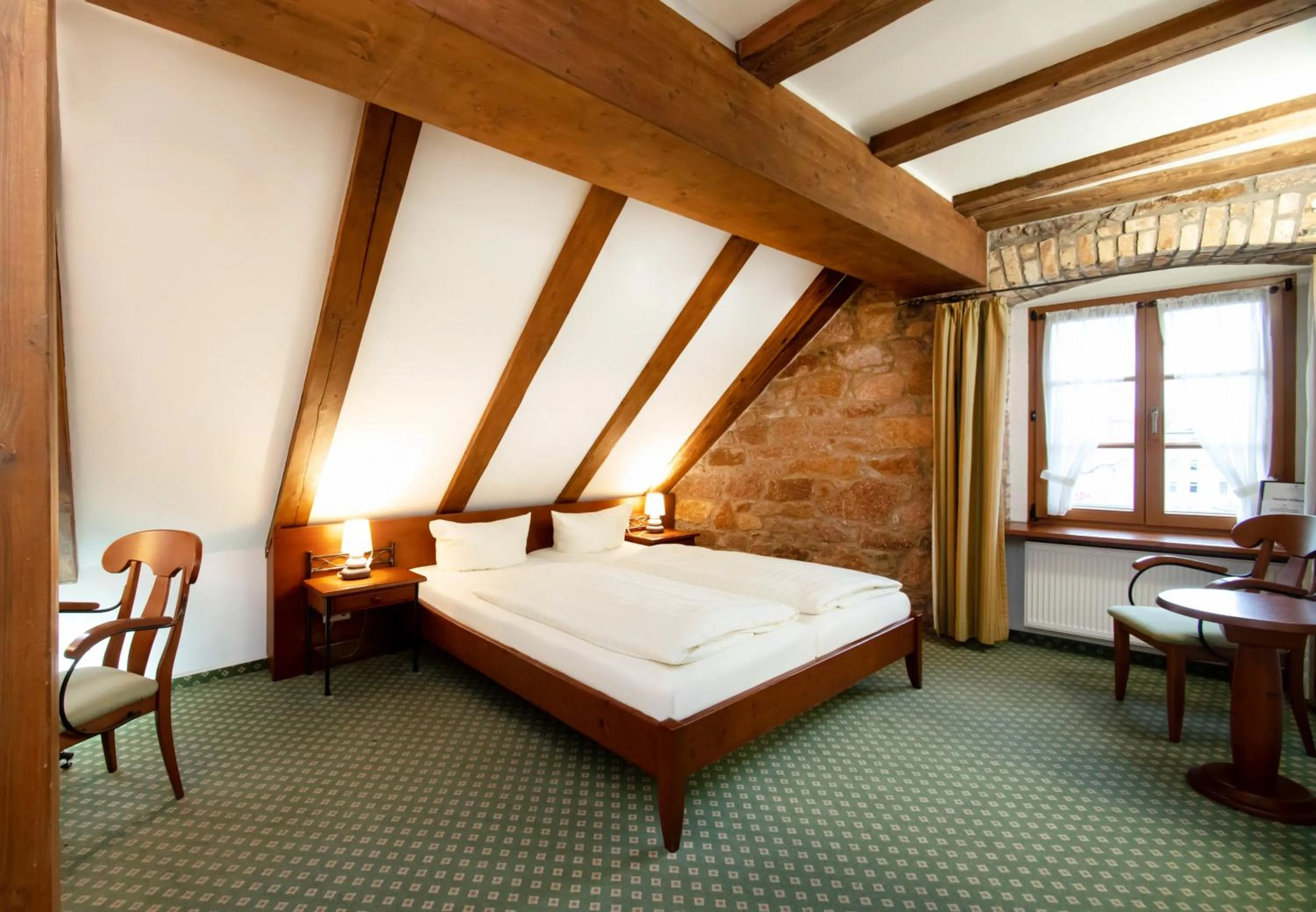 Bed in Ankerhof Hotel
