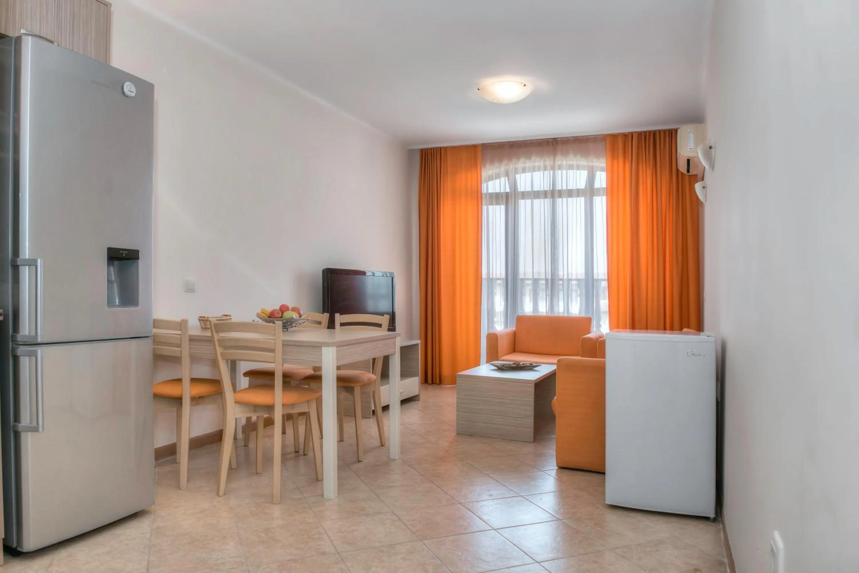 Living room in Royal Sun Apartments