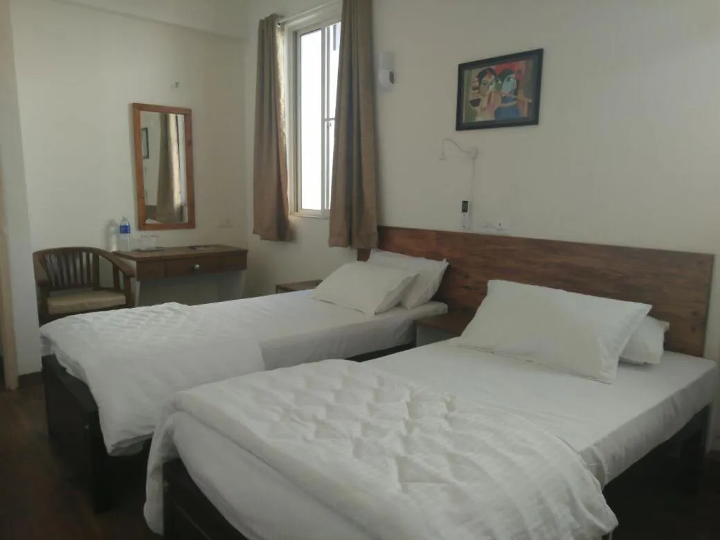 Bed in La Lune Fort Kochi