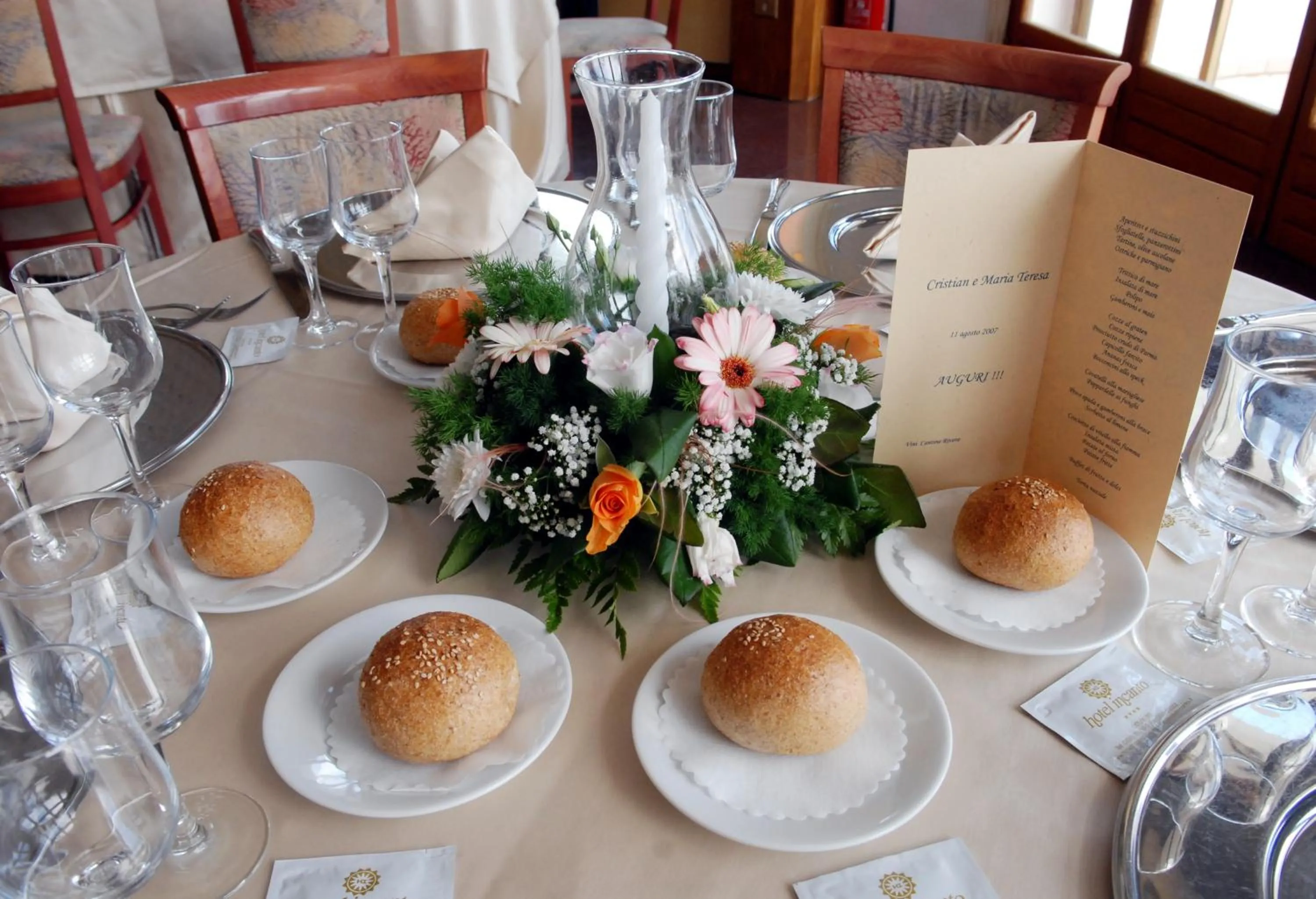 Food in Hotel Incanto