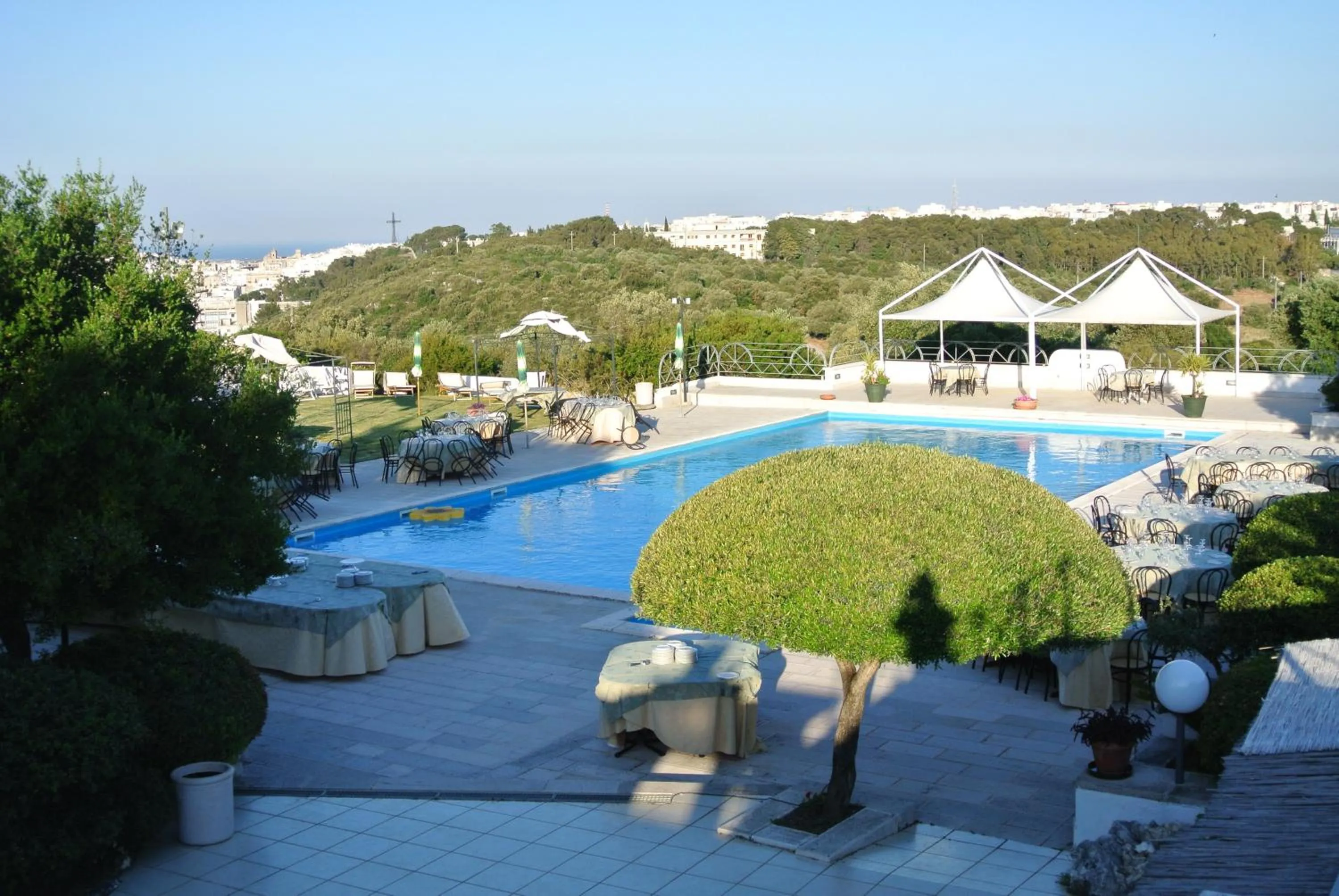 Pool view in Hotel Incanto