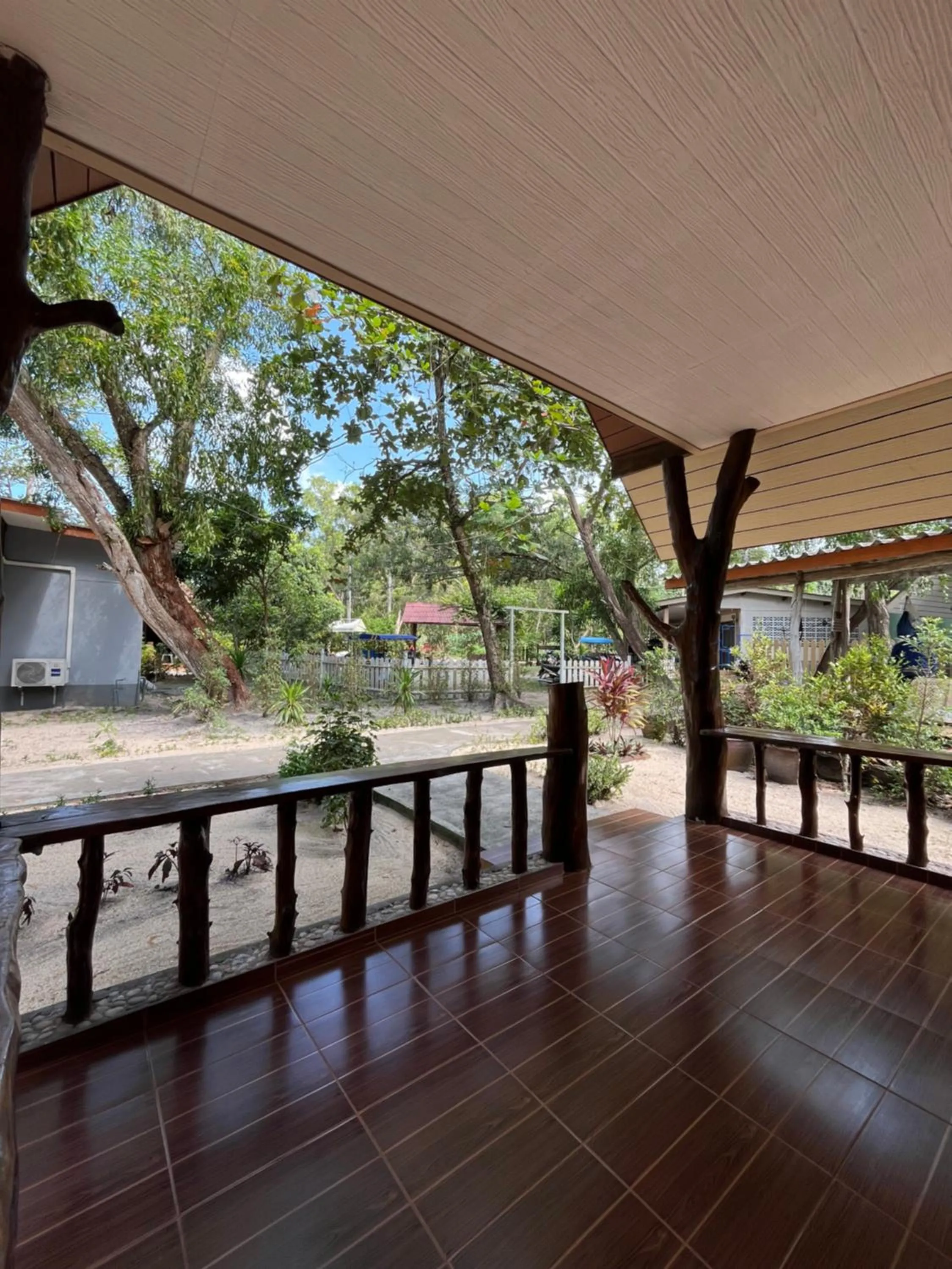 Balcony/Terrace in Season Bungalow