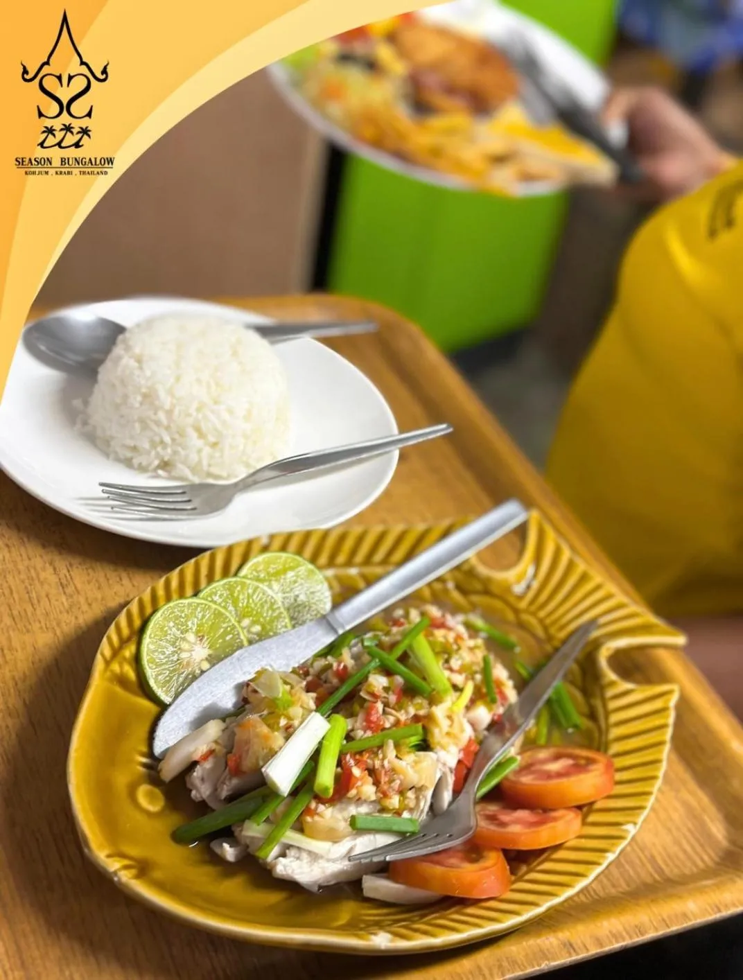 Food and drinks in Season Bungalow