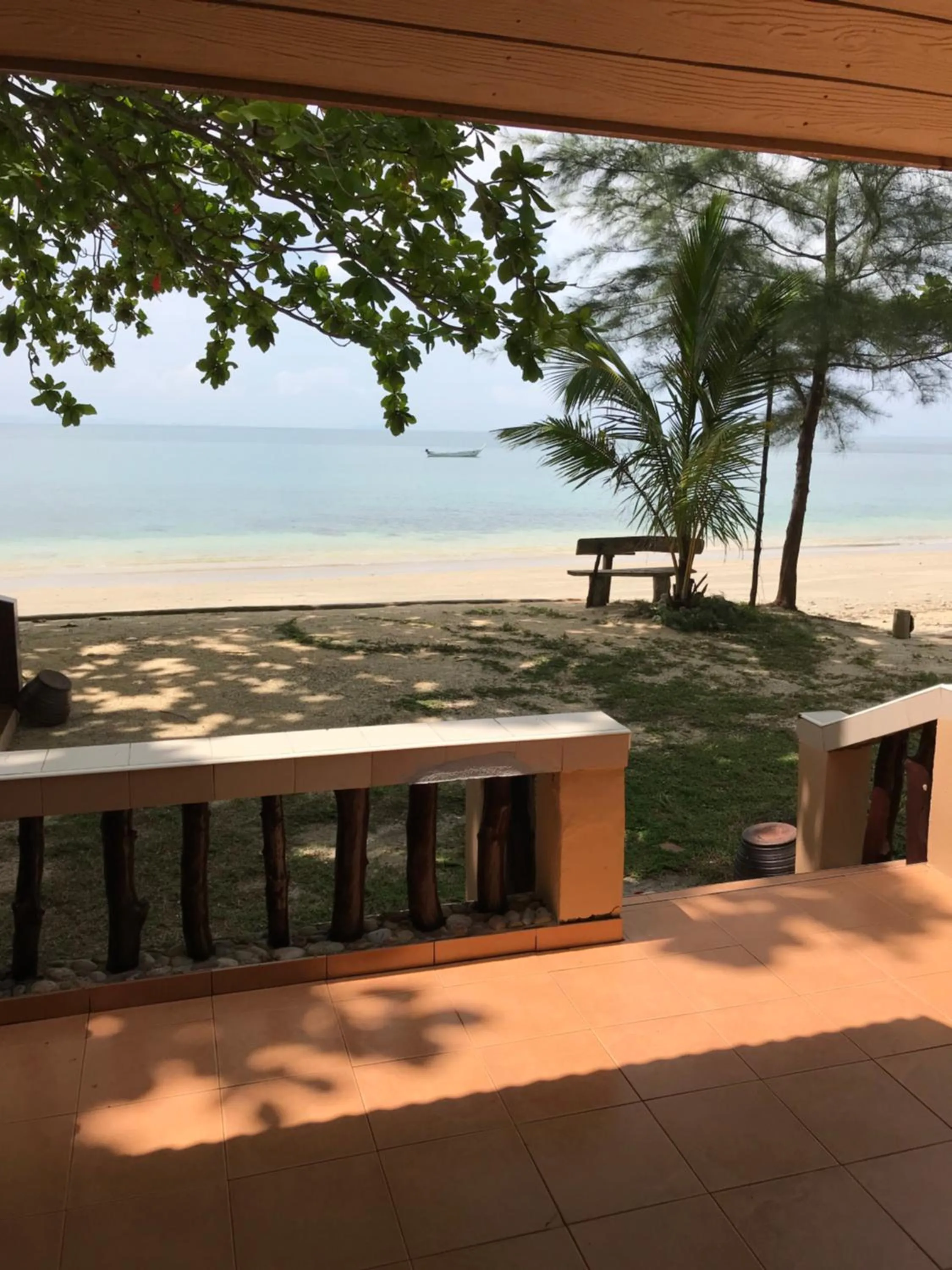 Patio in Season Bungalow