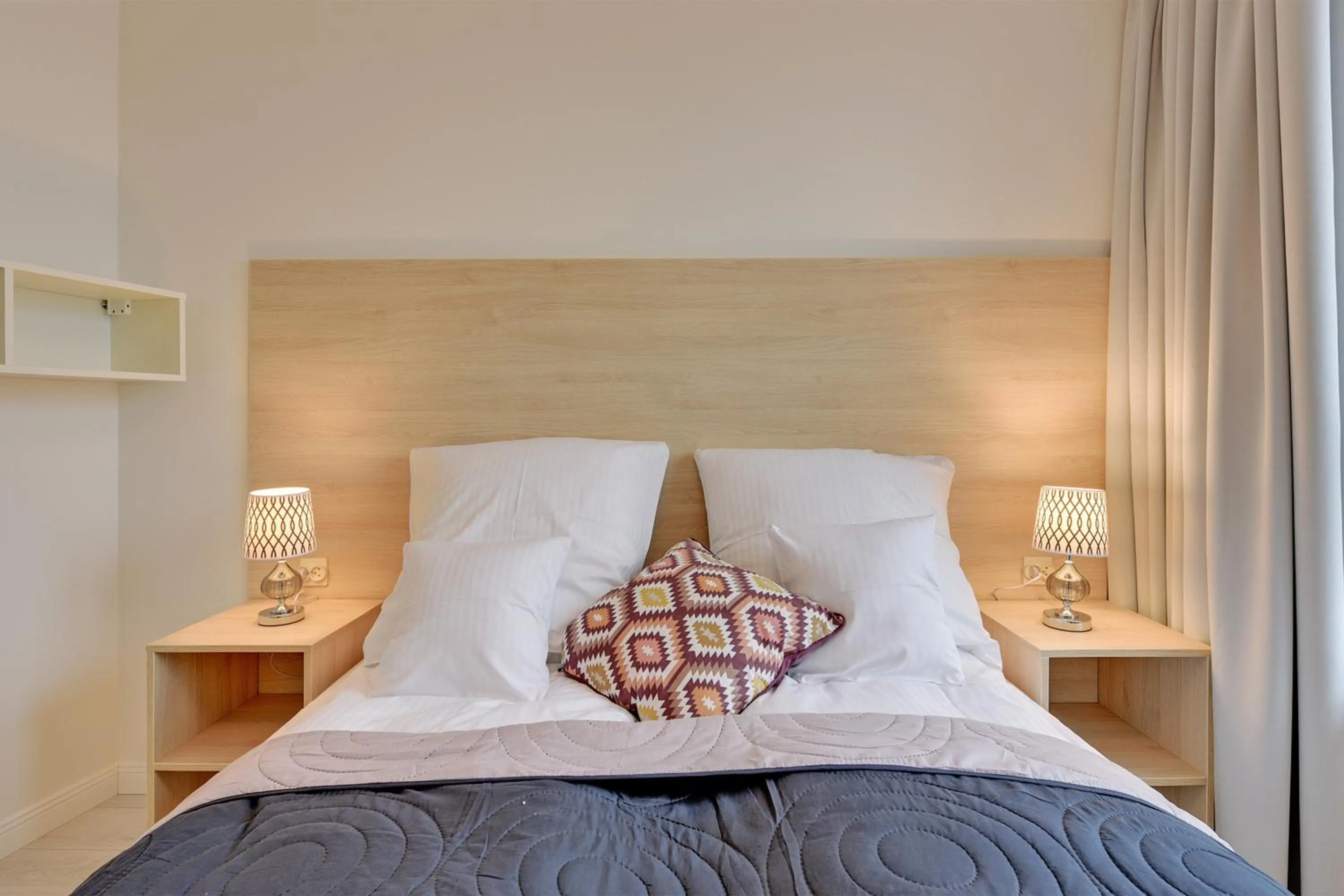 Bed in Chrobry Apartamenty Gdańsk Grodzka 10