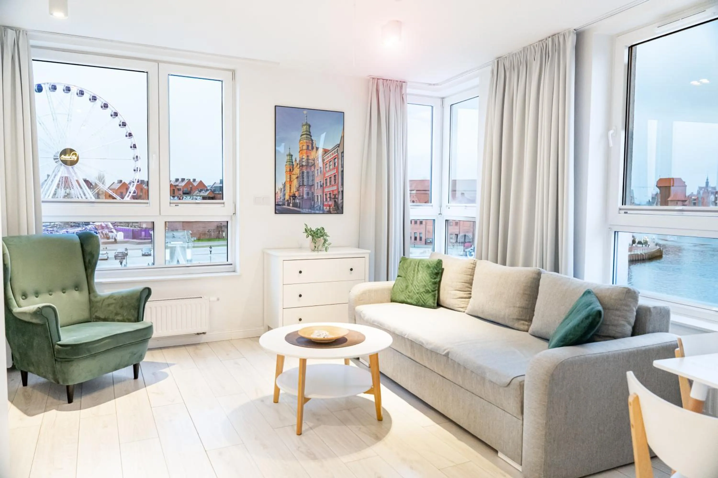 Living room in Chrobry Apartamenty Gdańsk Grodzka 10