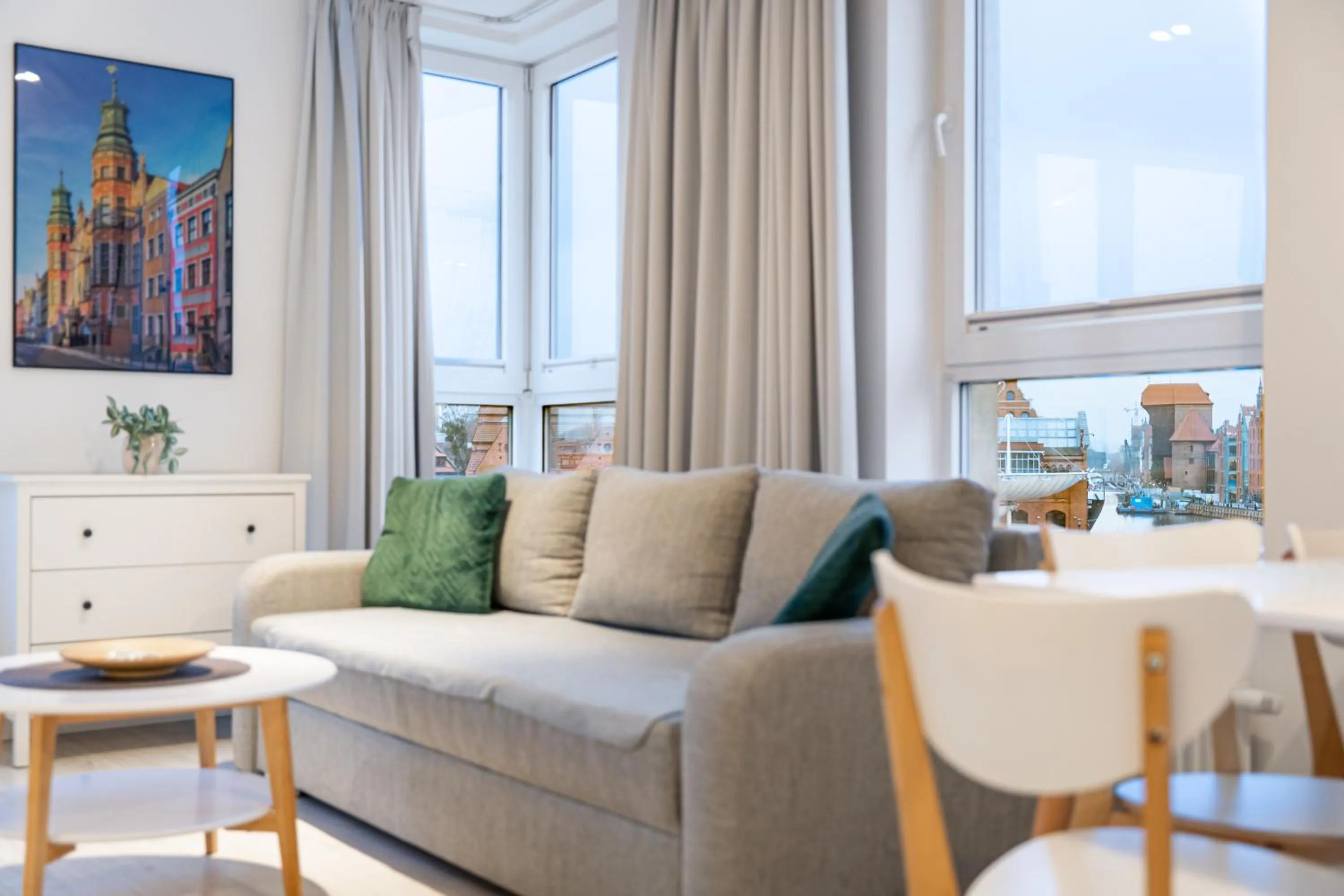 Living room in Chrobry Apartamenty Gdańsk Grodzka 10