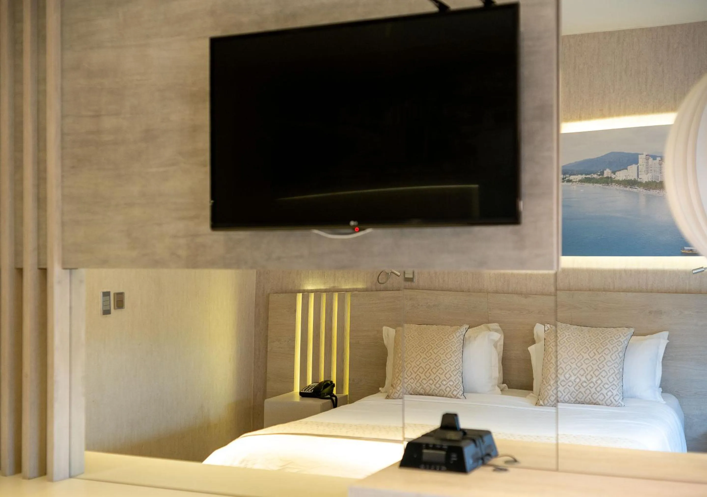 Bedroom, Bed in Hotel Perla Suite Santa Marta