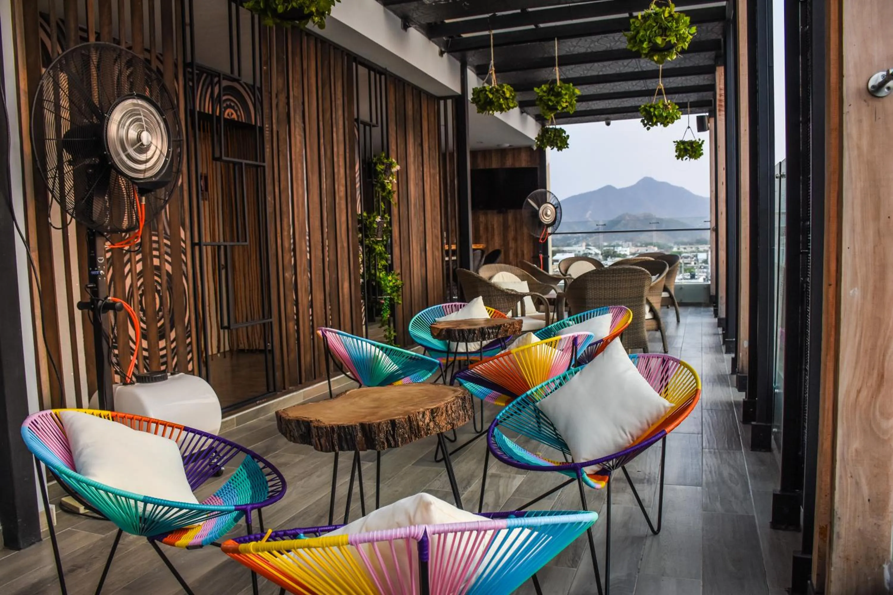 Natural landscape in Hotel Perla Suite Santa Marta