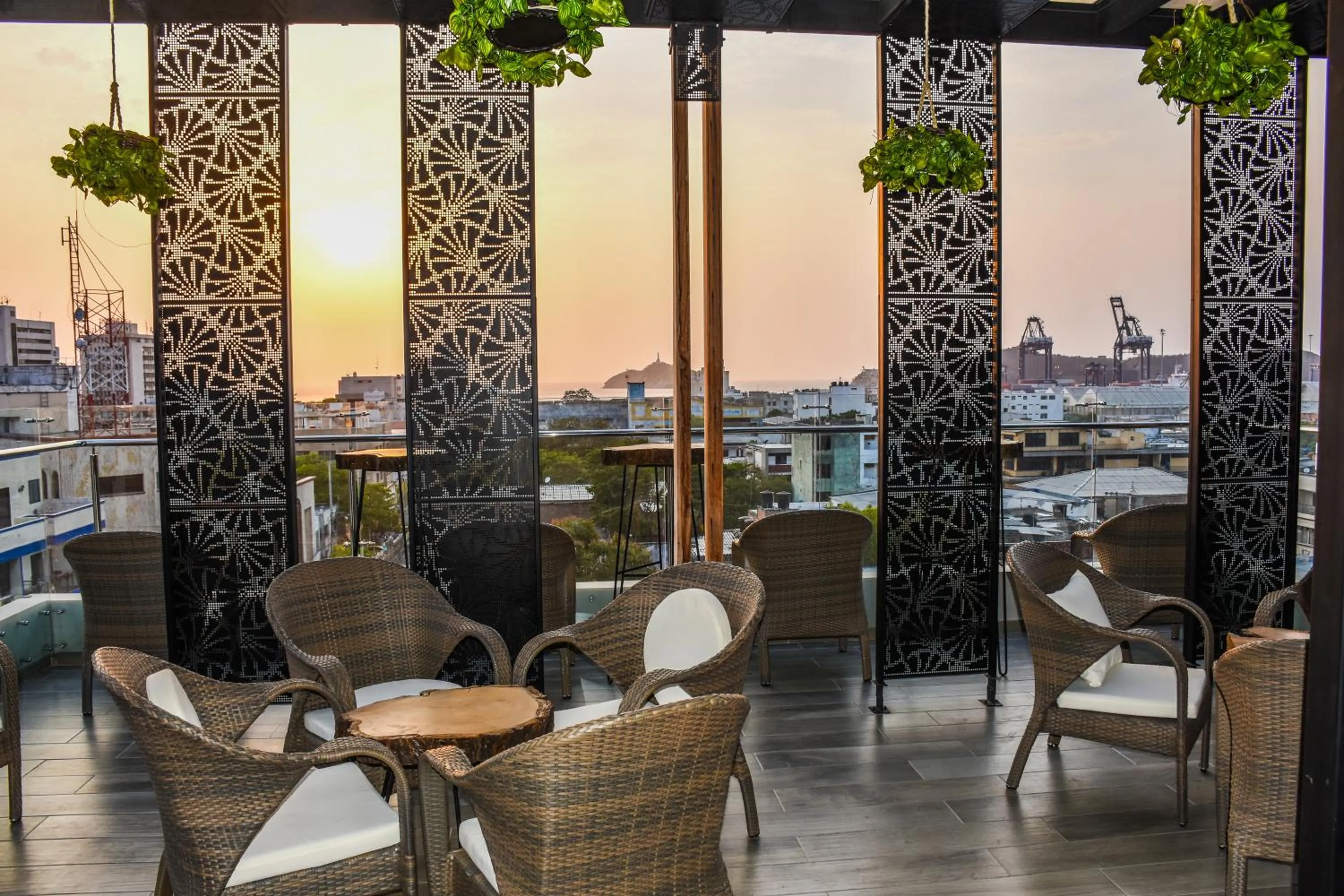 Balcony/Terrace in Hotel Perla Suite Santa Marta