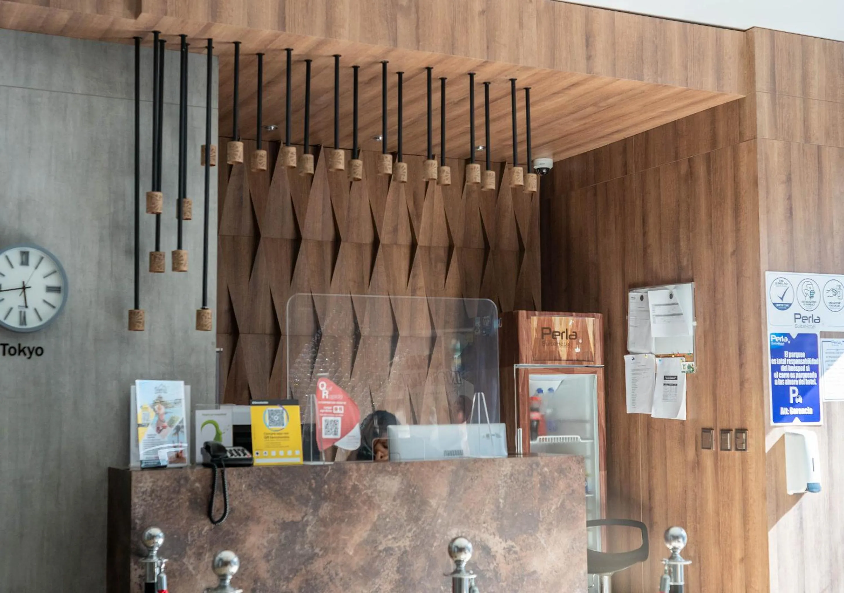 Lobby or reception in Hotel Perla Suite Santa Marta