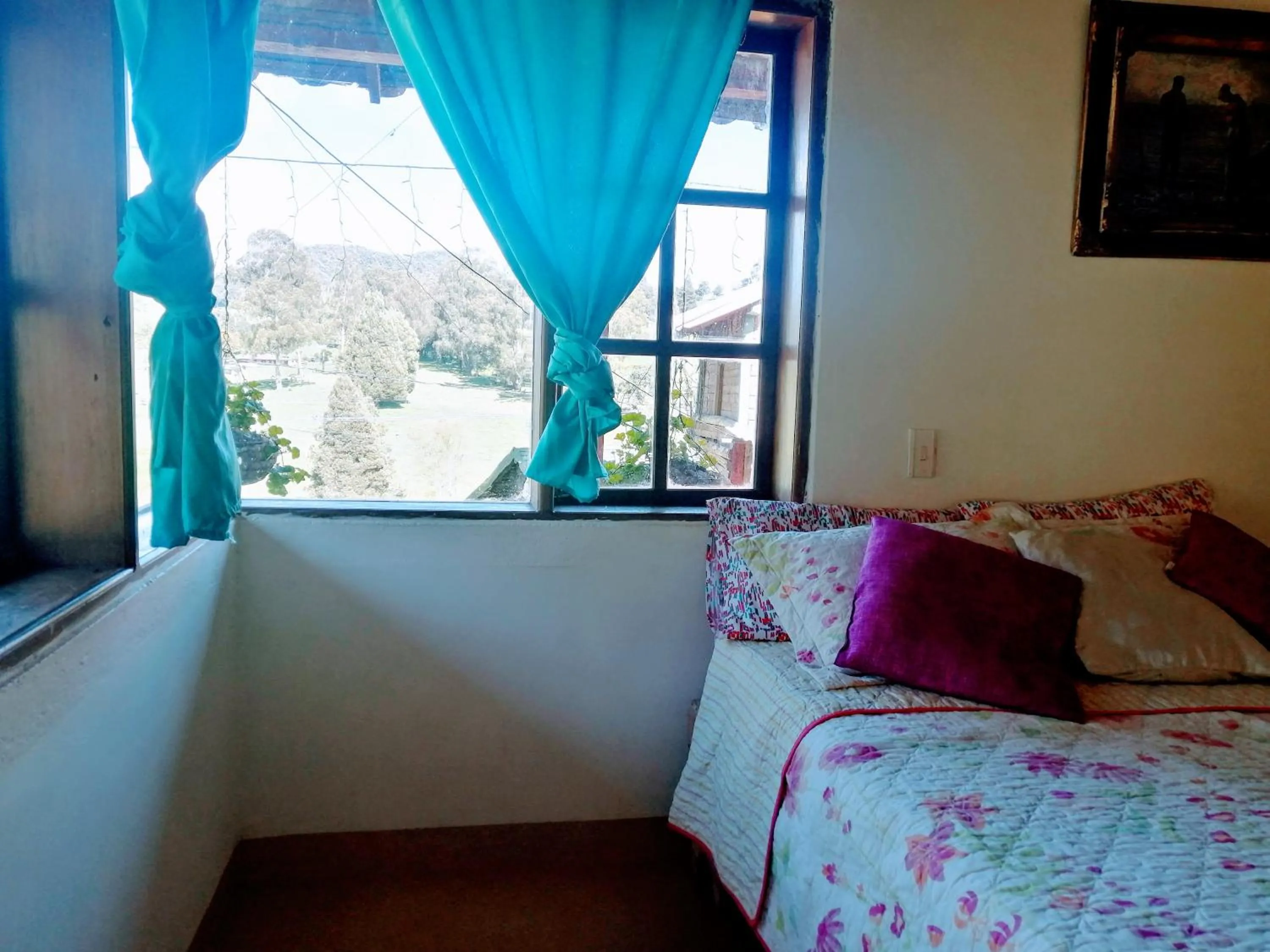Bed in Finca Hotel Nutabes