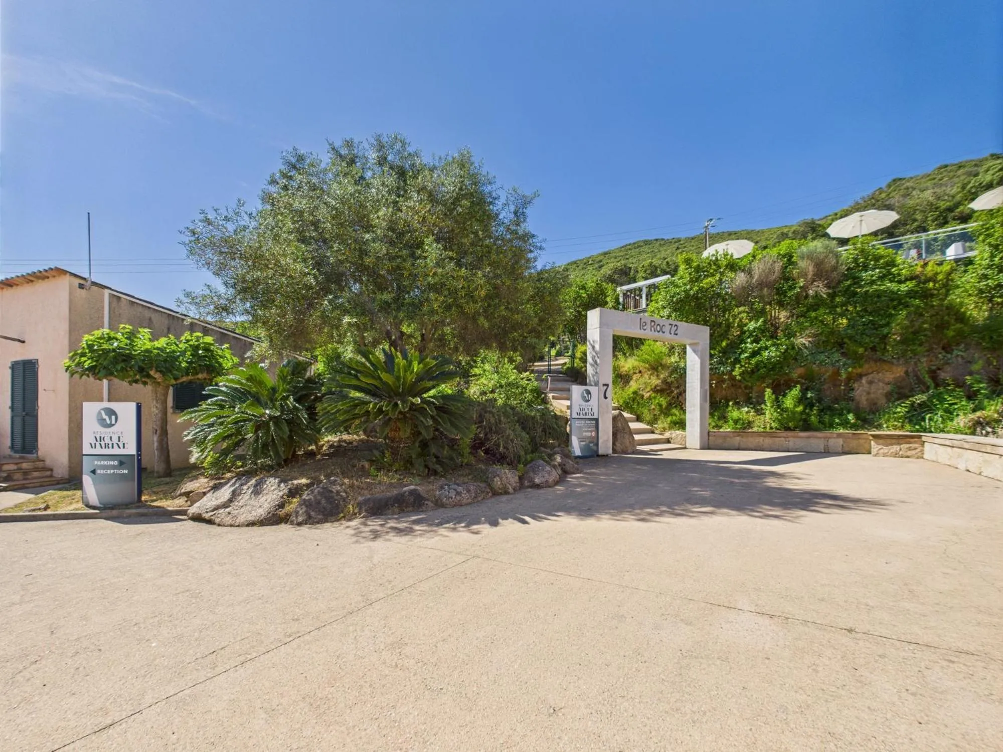 Garden in Résidence Aigue Marine